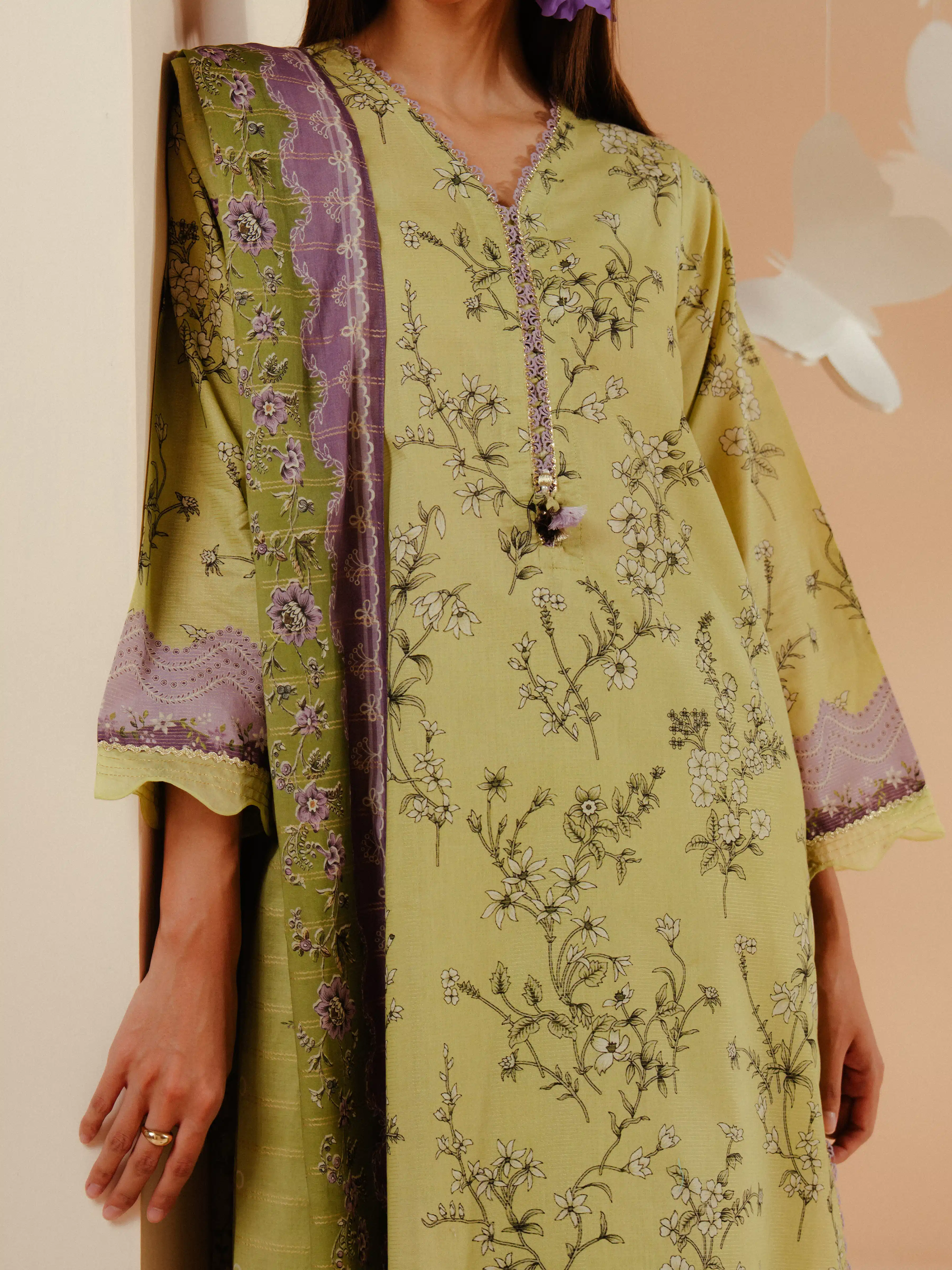 Pret Printed Cambric Suit - EWTKP5-81722-3P - Image 4
