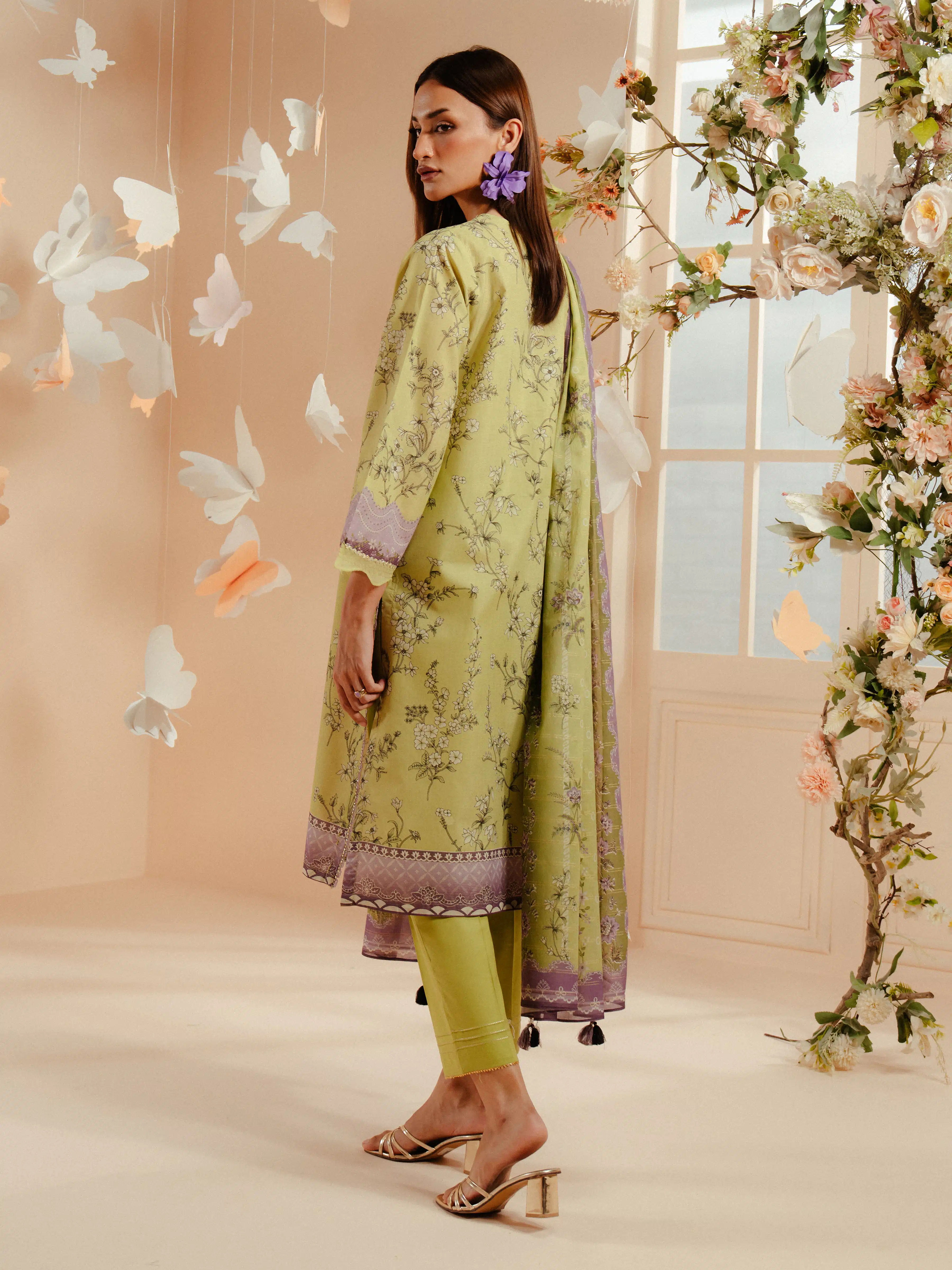 Pret Printed Cambric Suit - EWTKP5-81722-3P - Image 6