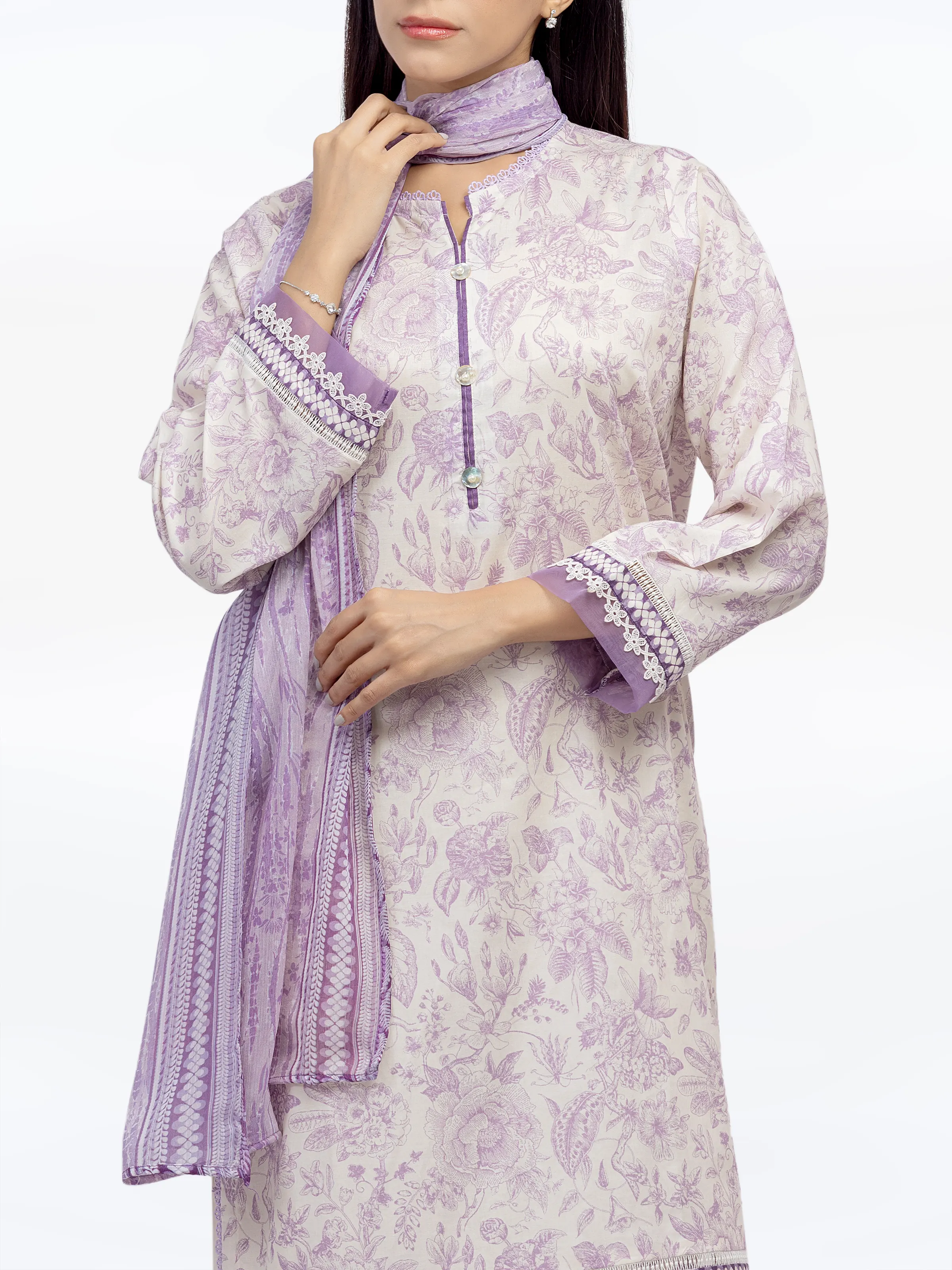 Pret Printed Cambric Suit - EWTKP5-81728-3P - Image 2