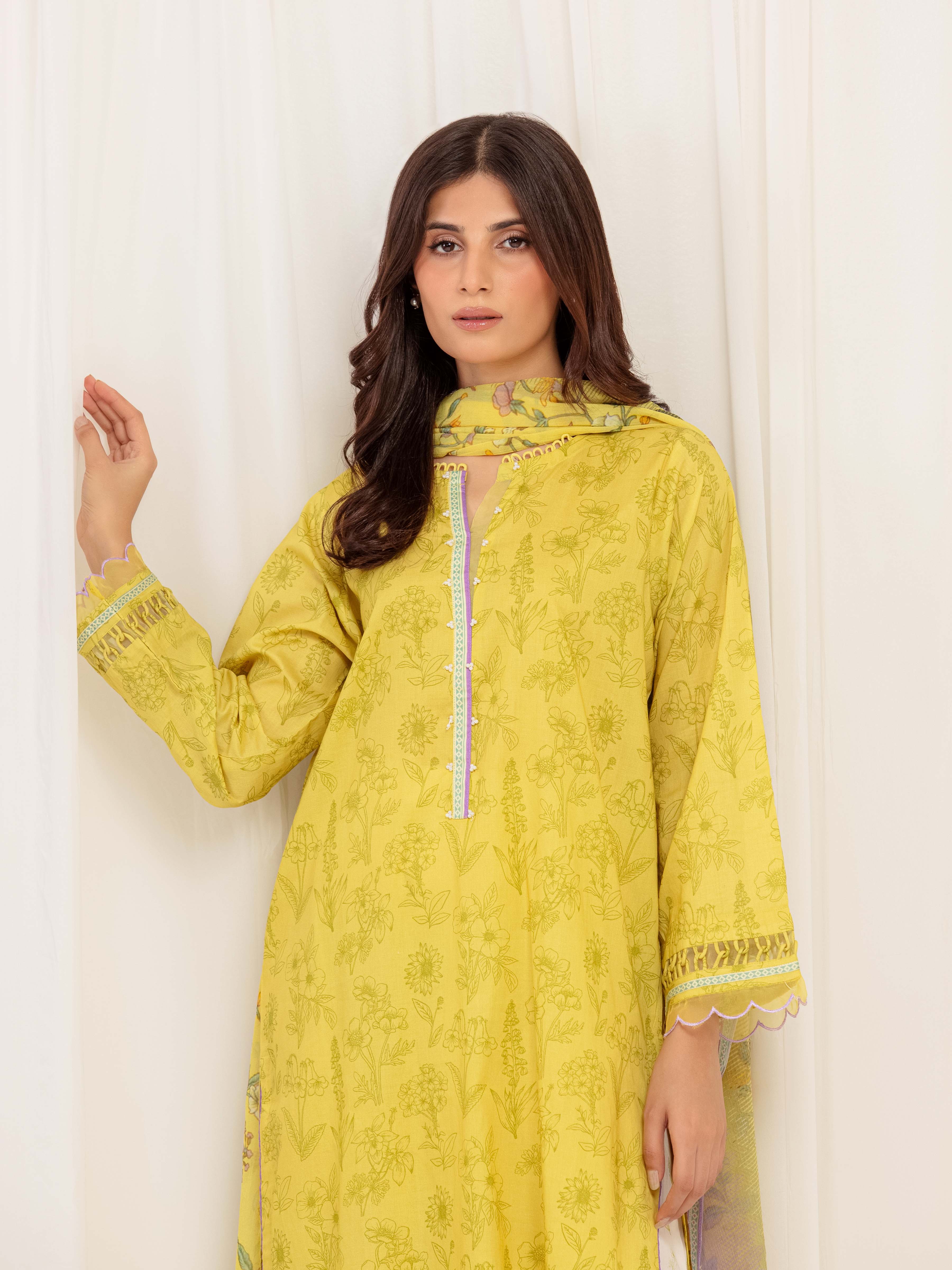 Pret Printed Cambric Suit - EWTKP5-81729-3P - Image 2