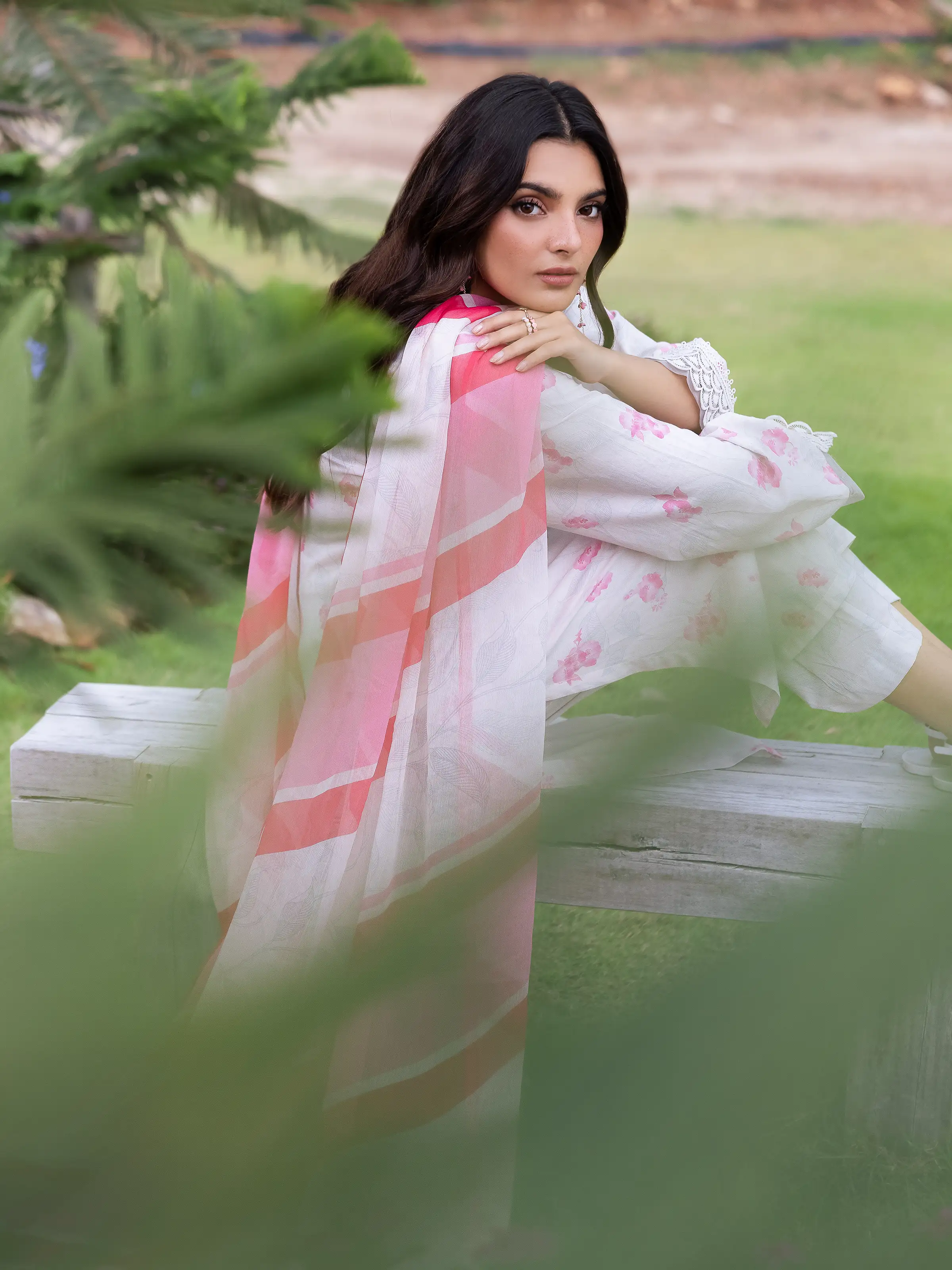 Pret Printed Cambric Suit - EWTKP5-81734-3P - Image 4