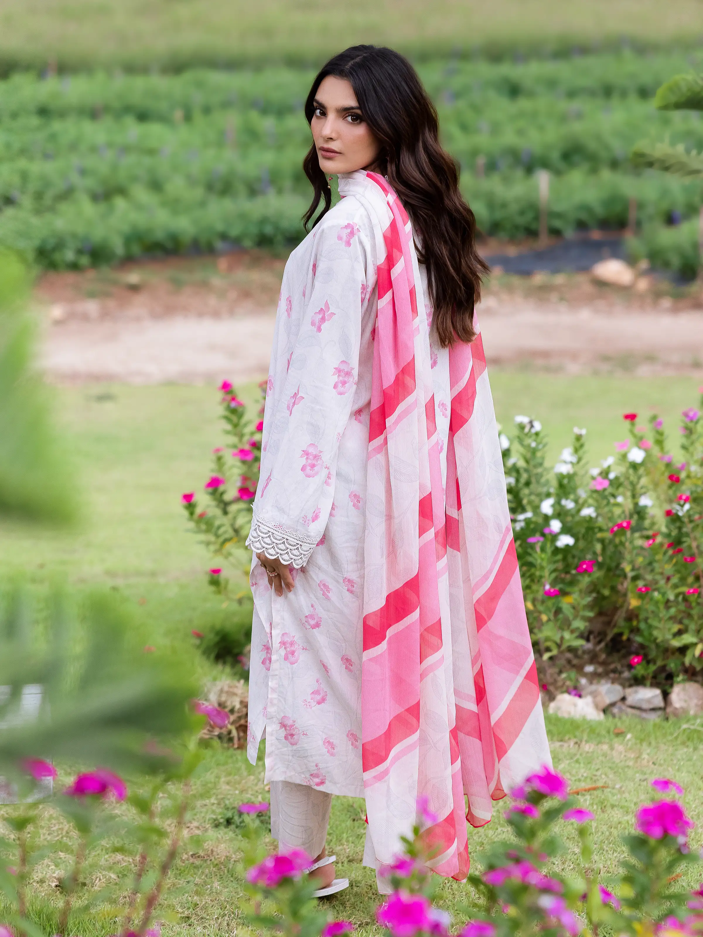Pret Printed Cambric Suit - EWTKP5-81734-3P - Image 5