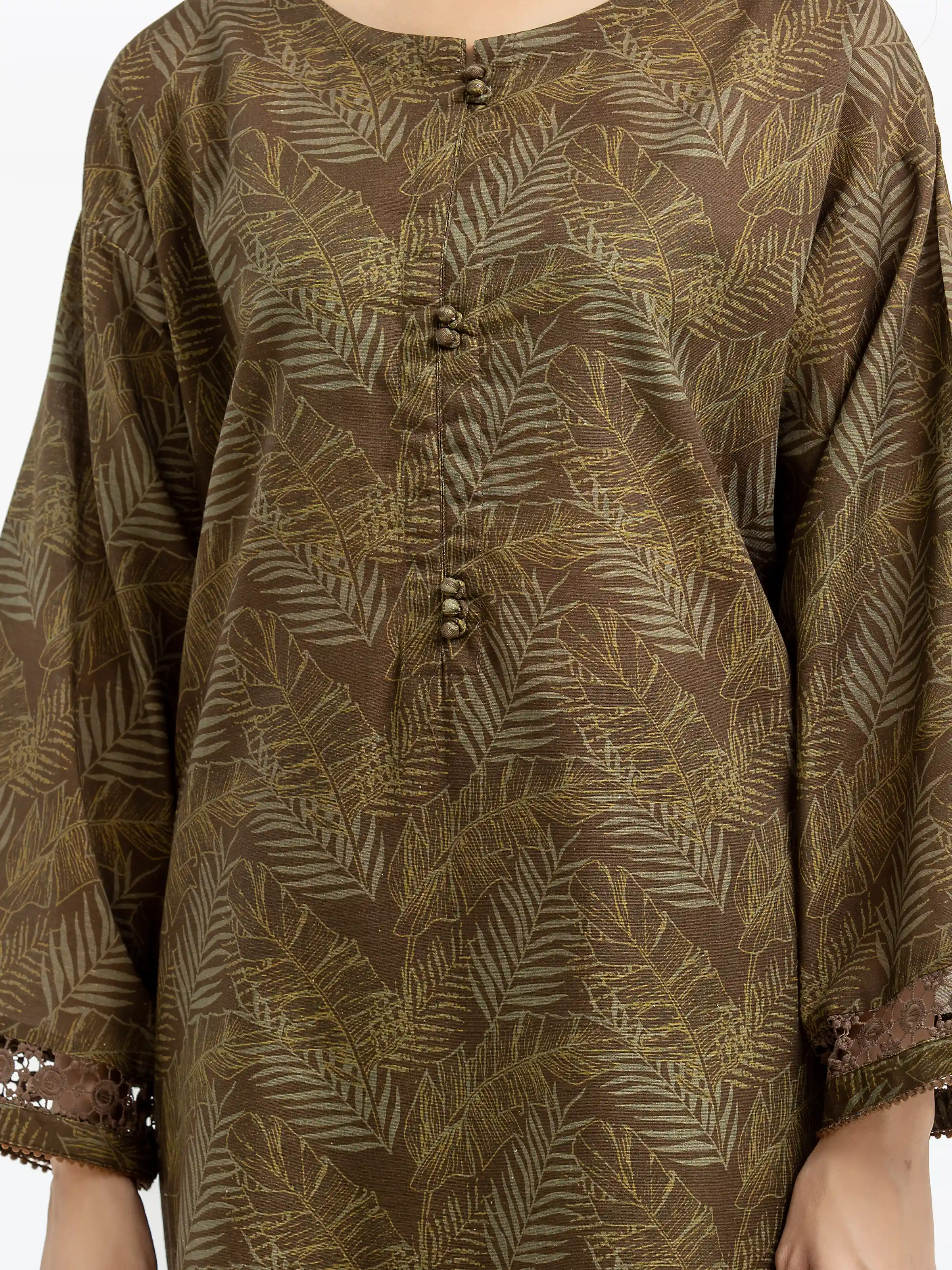 Pret Printed Khaddar Suit - EWTKP24-81322-3P - Image 3