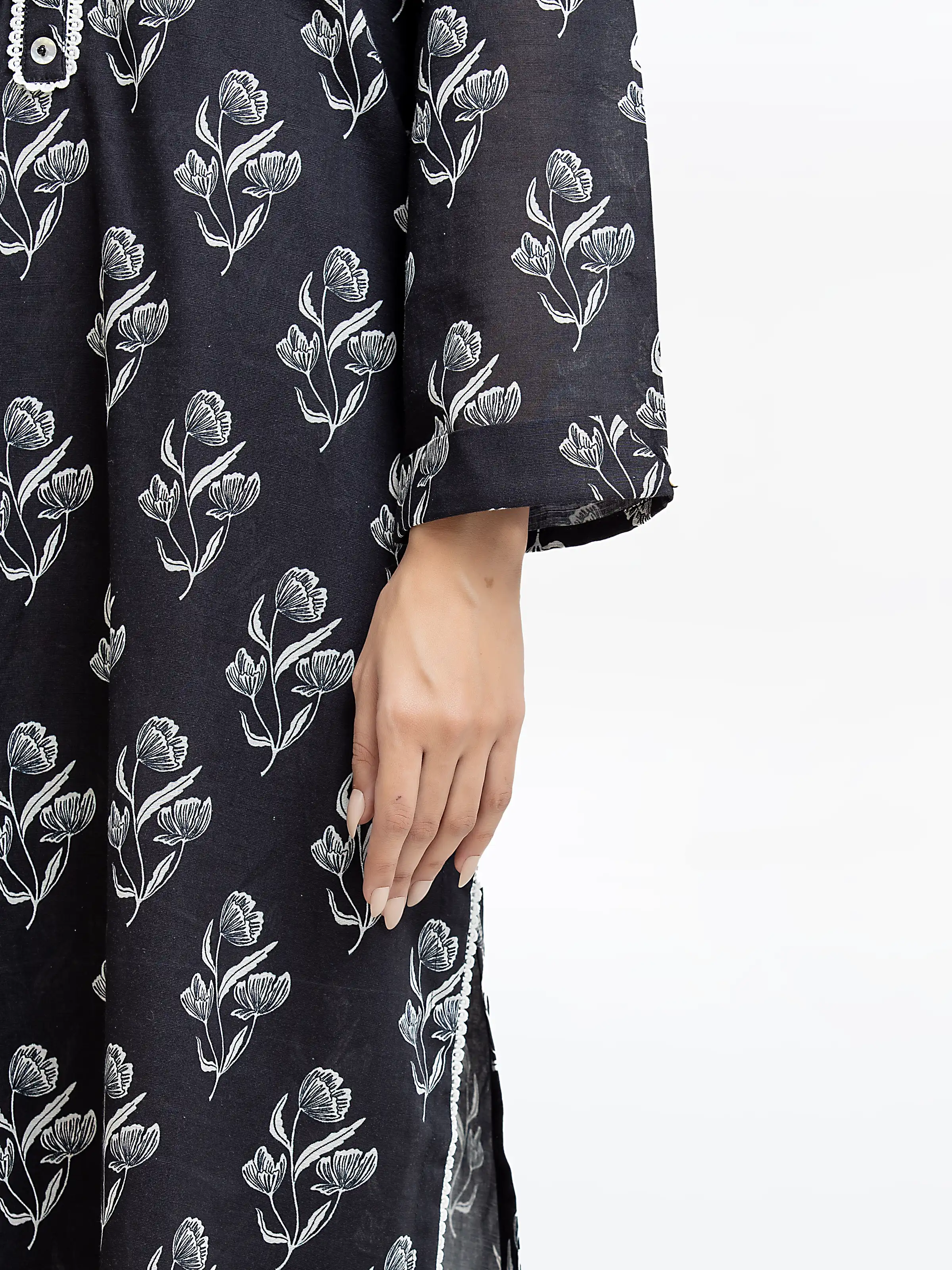 Pret Printed Khaddar Suit - EWTKP24-81359-3P - Image 4