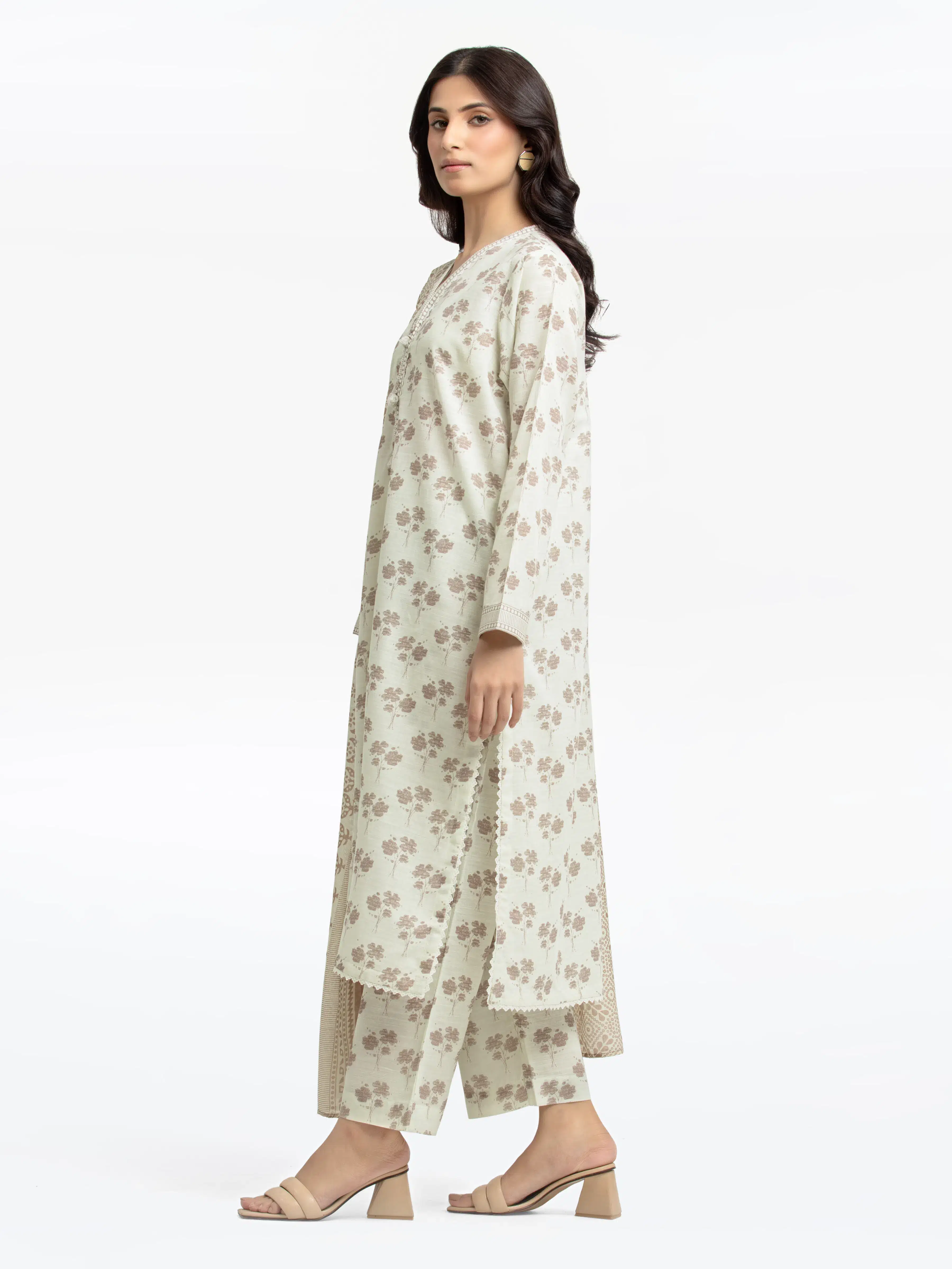 Pret Printed Khaddar Suit - EWTKP24-81361-3P - Image 4