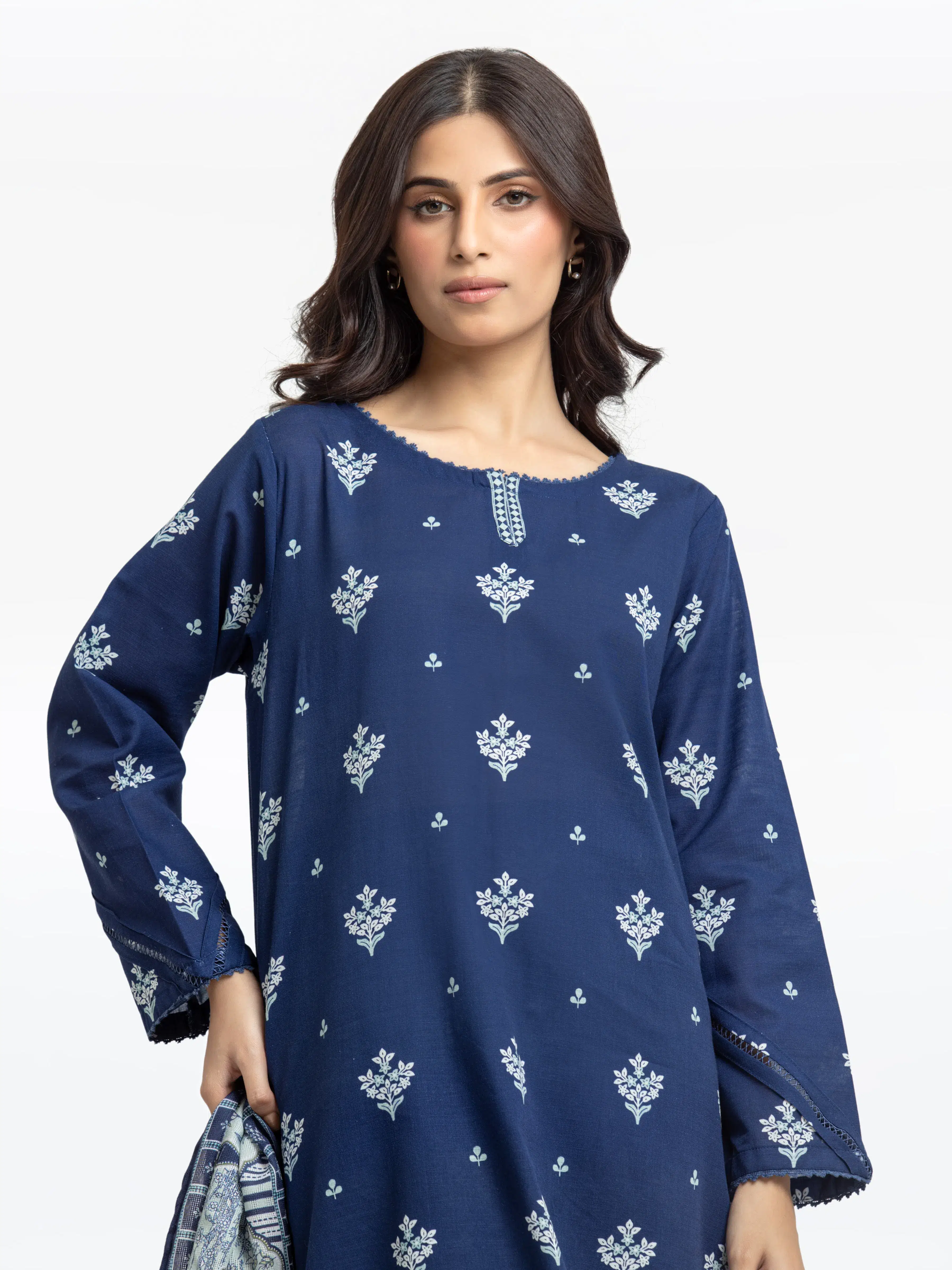 Pret Printed Khaddar Suit - EWTKP24-81364-3P - Image 2