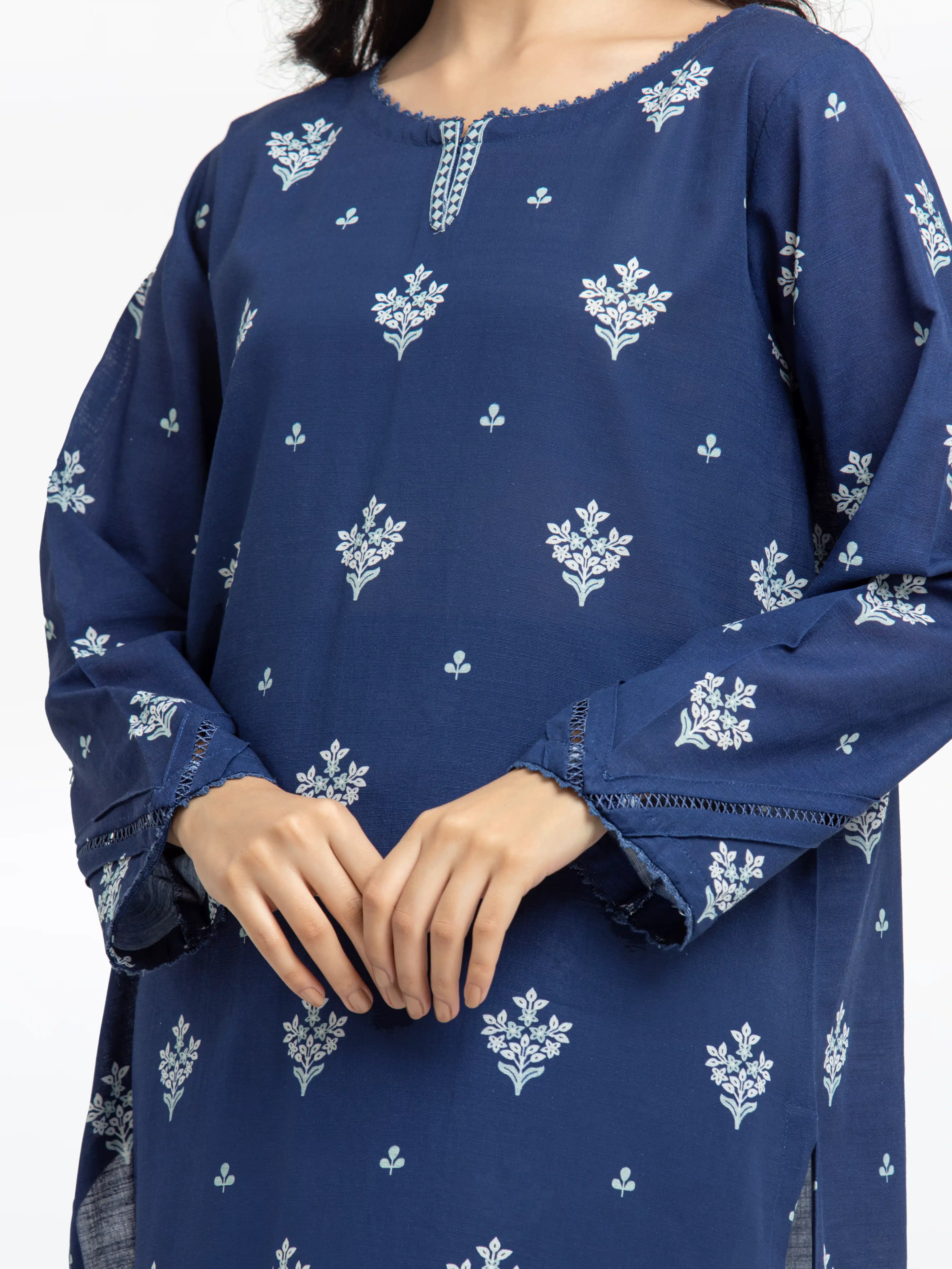 Pret Printed Khaddar Suit - EWTKP24-81364-3P - Image 3