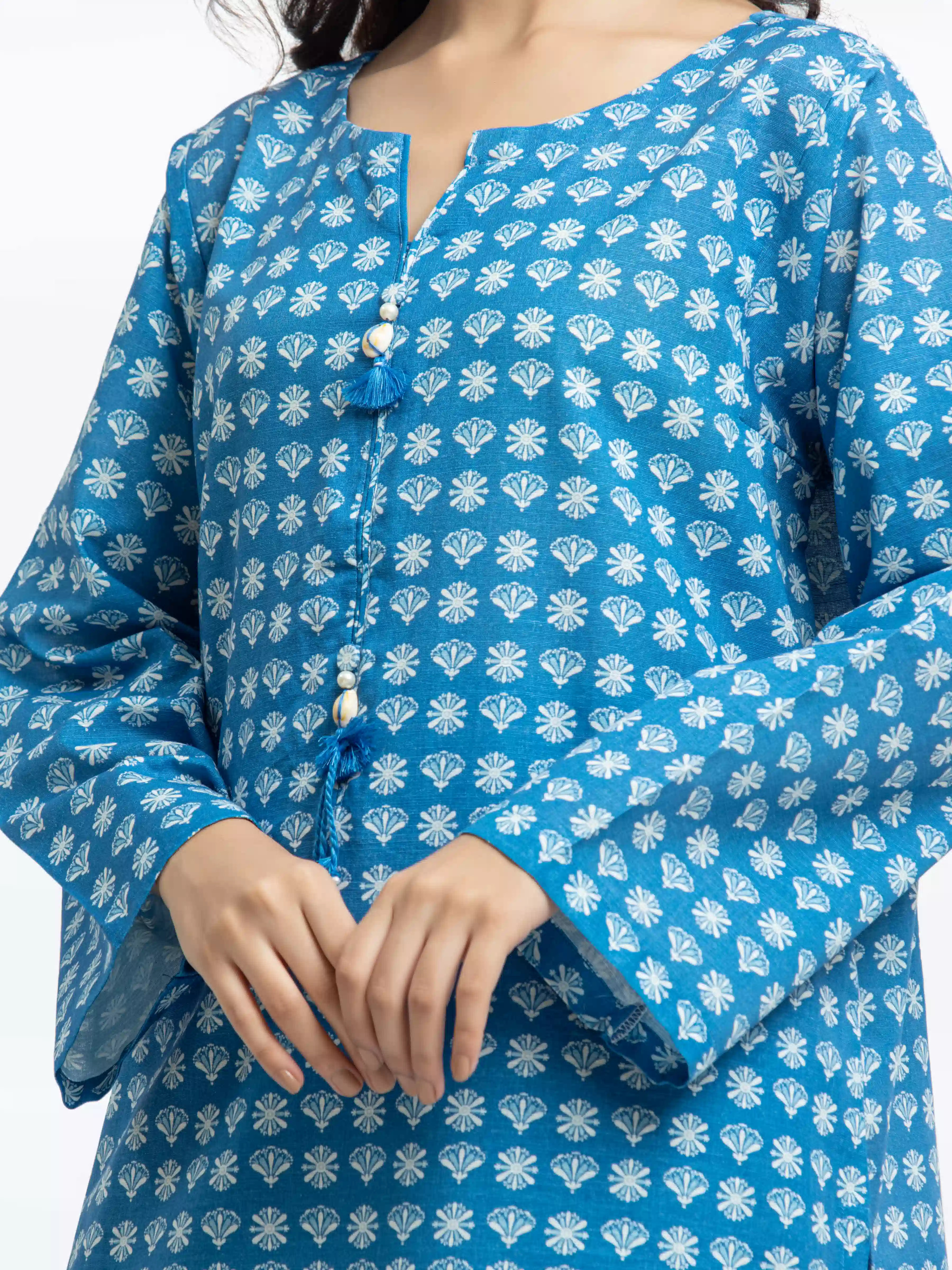 Pret Printed Khaddar Suit - EWTKP24-81365-3P - Image 3