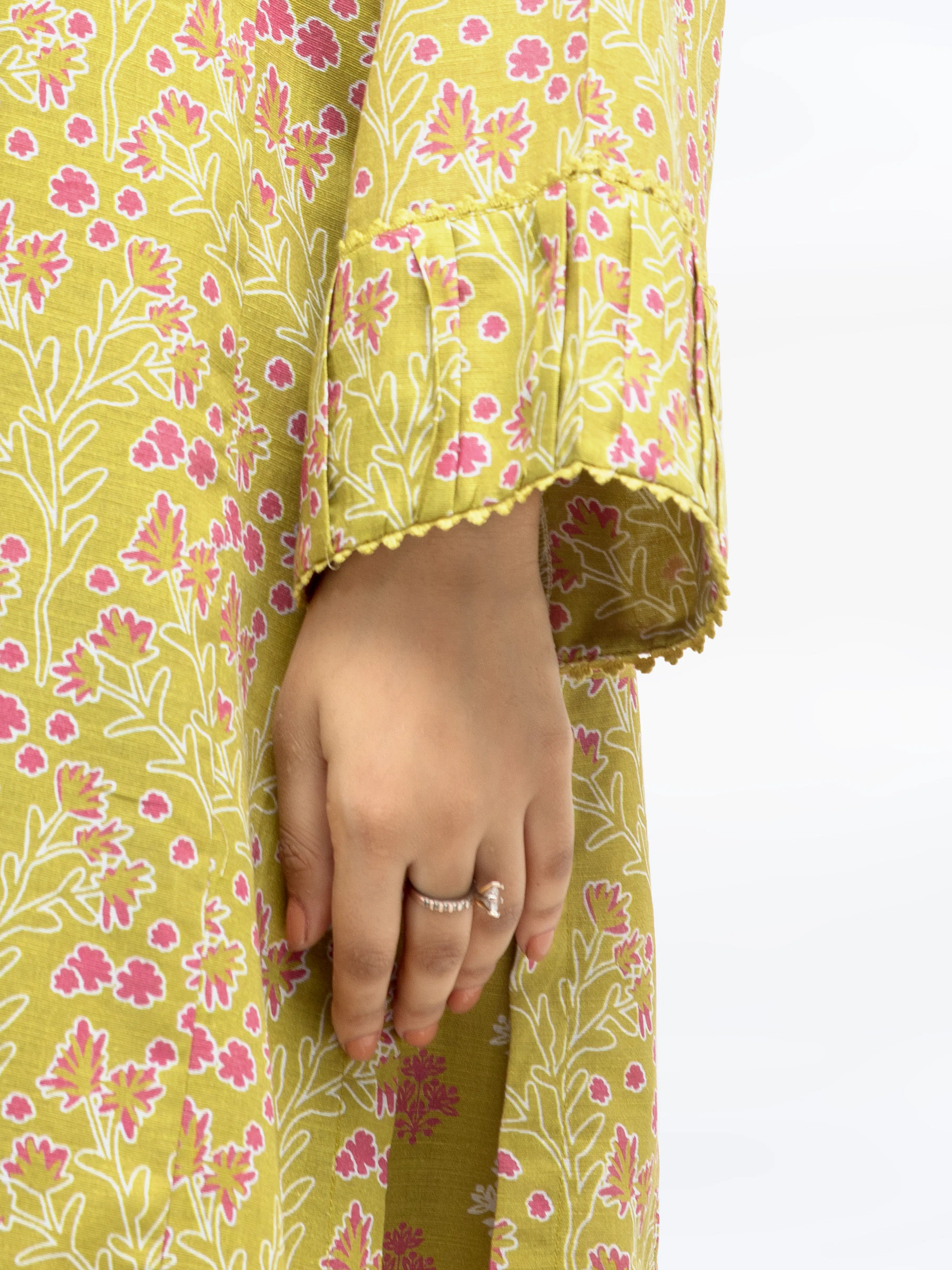 Pret Printed Khaddar Suit - EWTKP24-81491-3P - Image 4