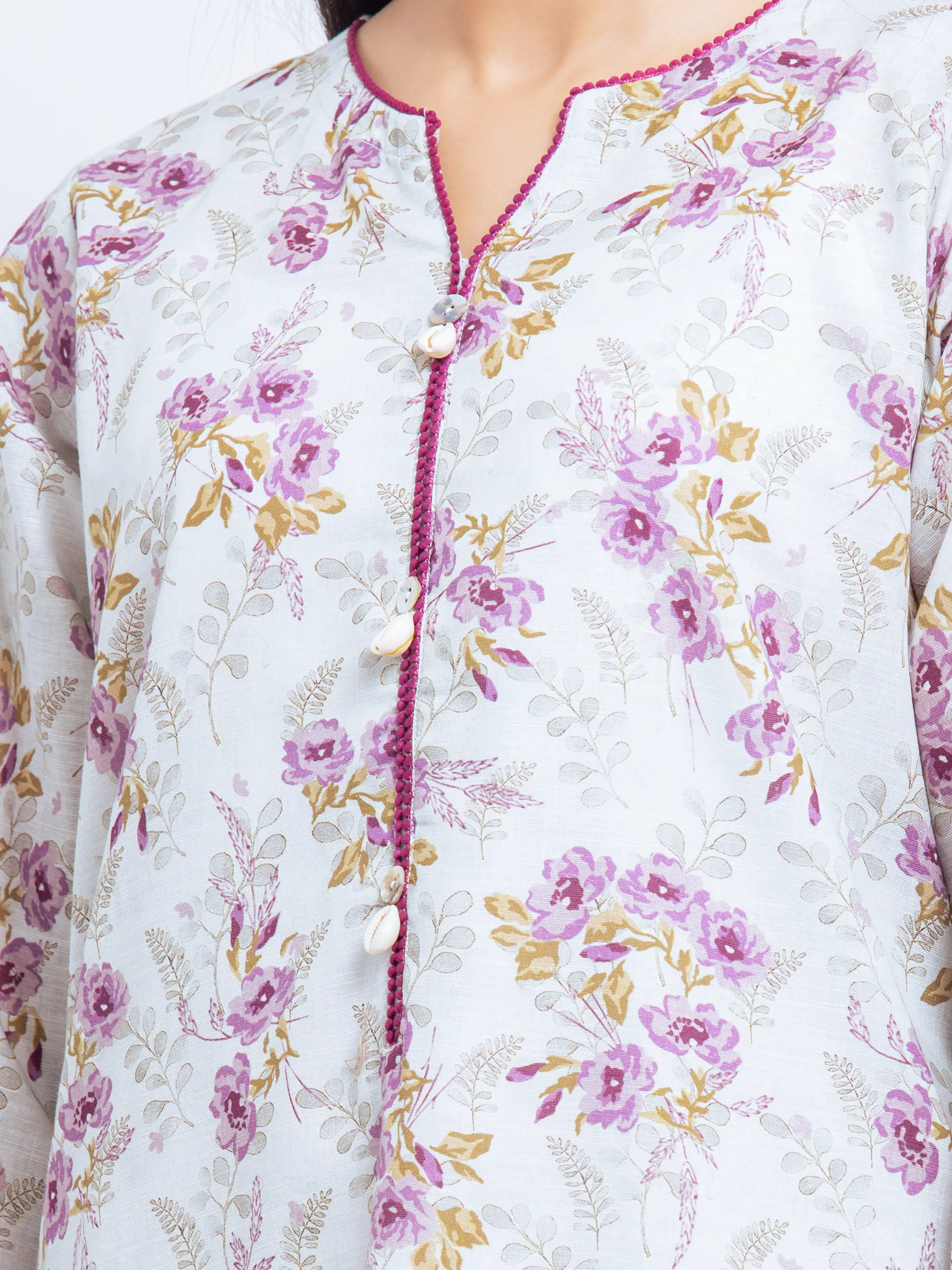 Pret Printed Khaddar Suit - EWTKP24-81492-3P - Image 3