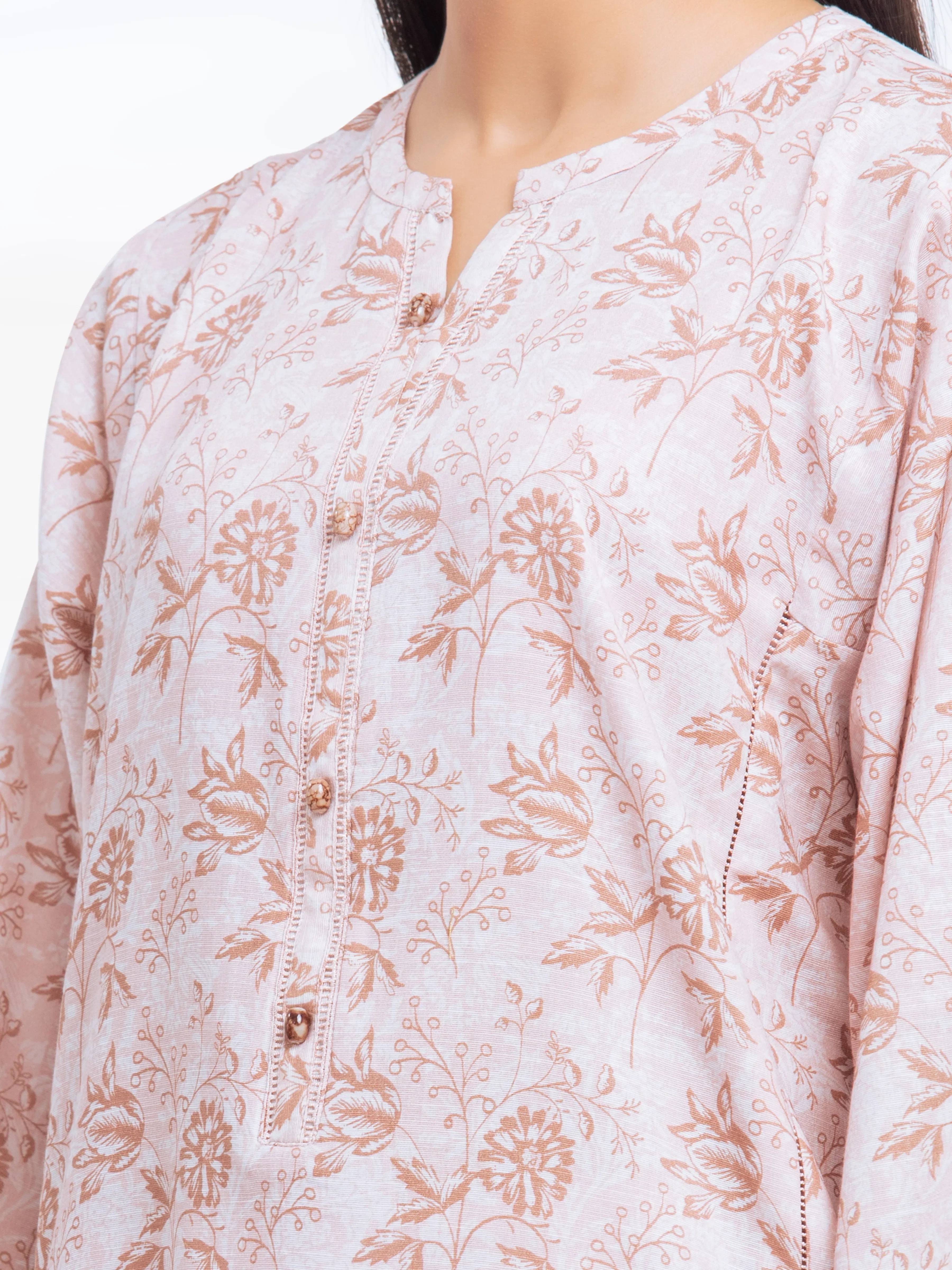 Pret Printed Khaddar Suit - EWTKP24-81494-3P - Image 3
