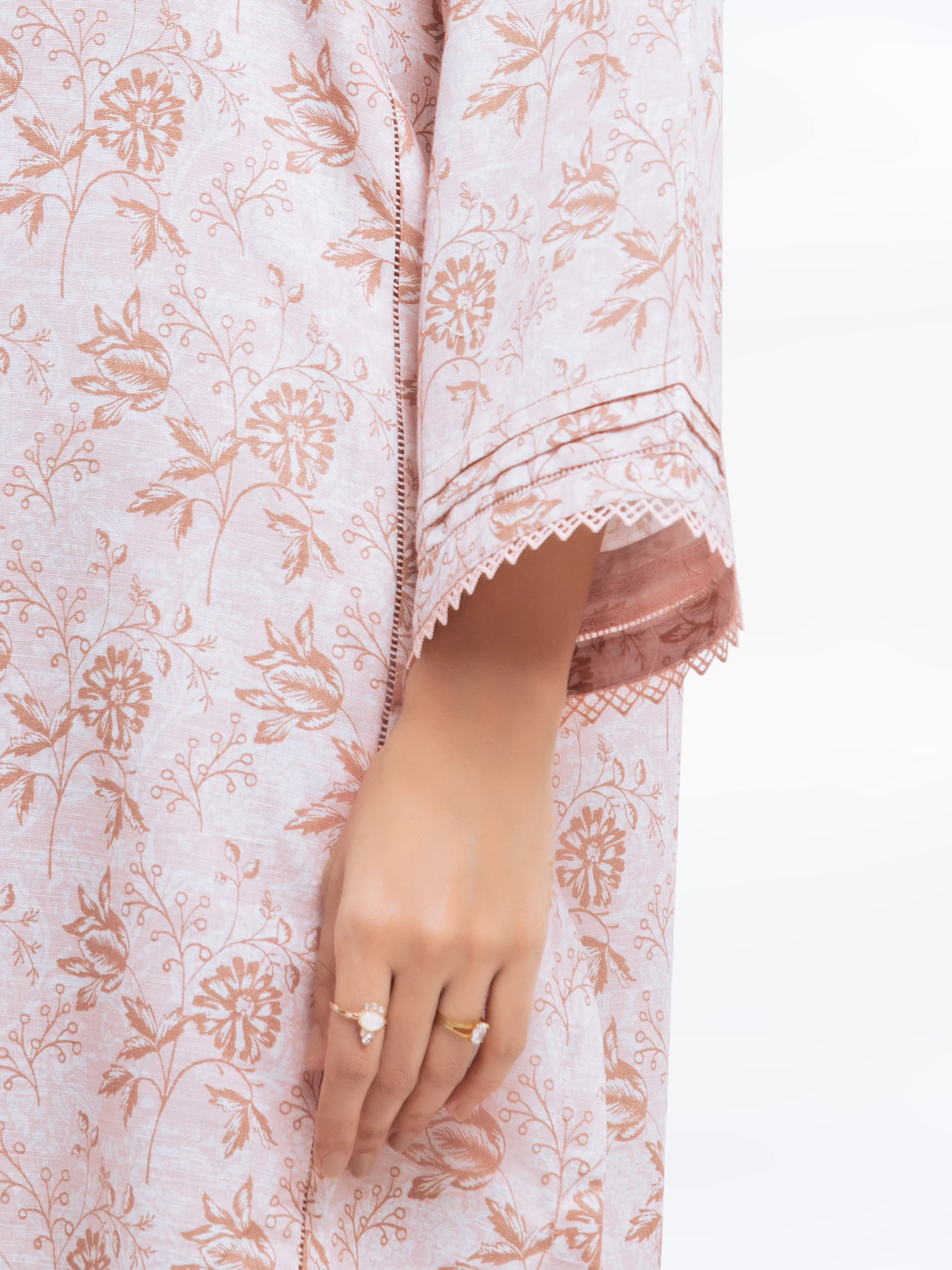 Pret Printed Khaddar Suit - EWTKP24-81494-3P - Image 4