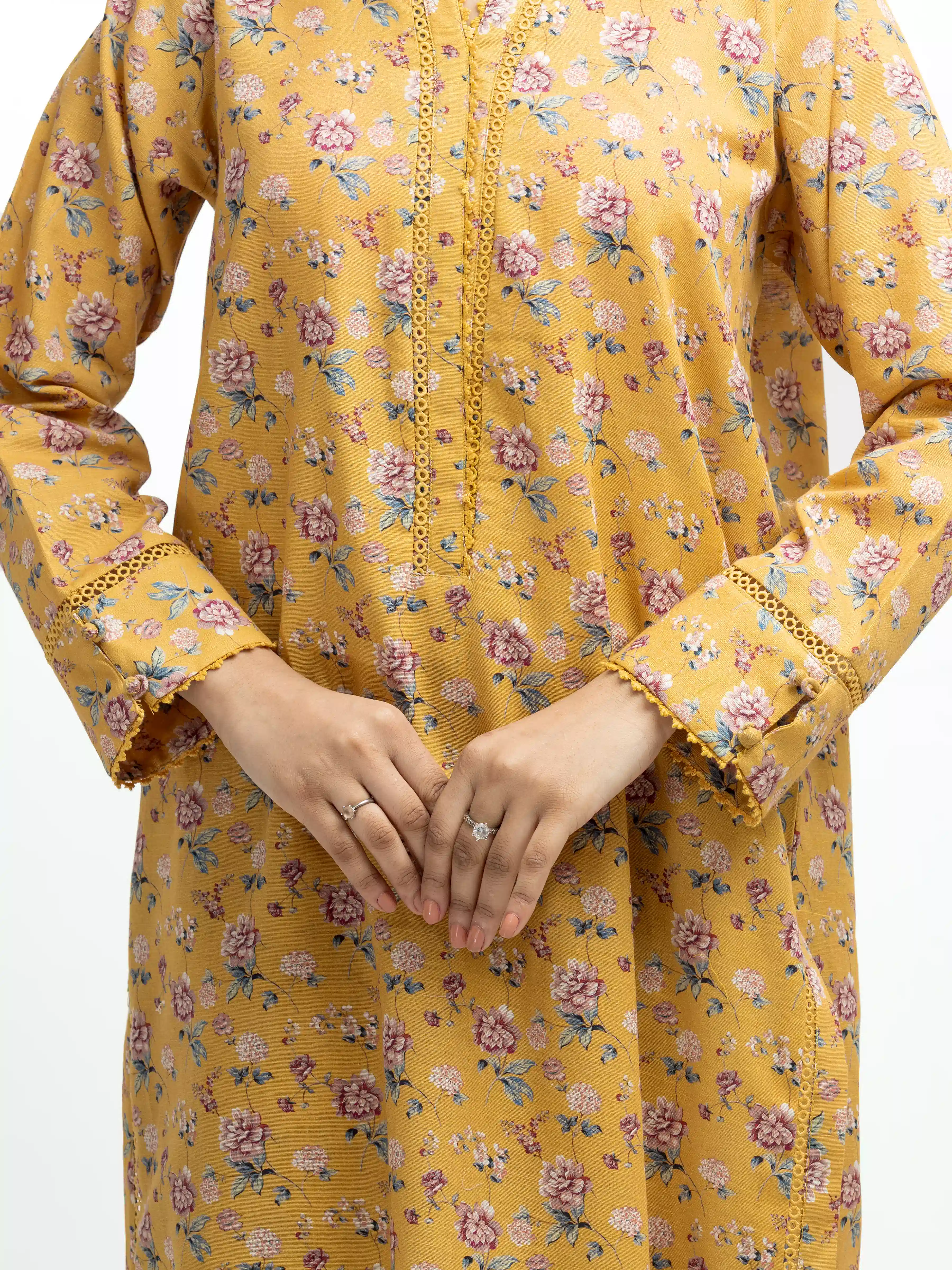 Pret Printed Khaddar Suit - EWTKP24-81520-3P - Image 4