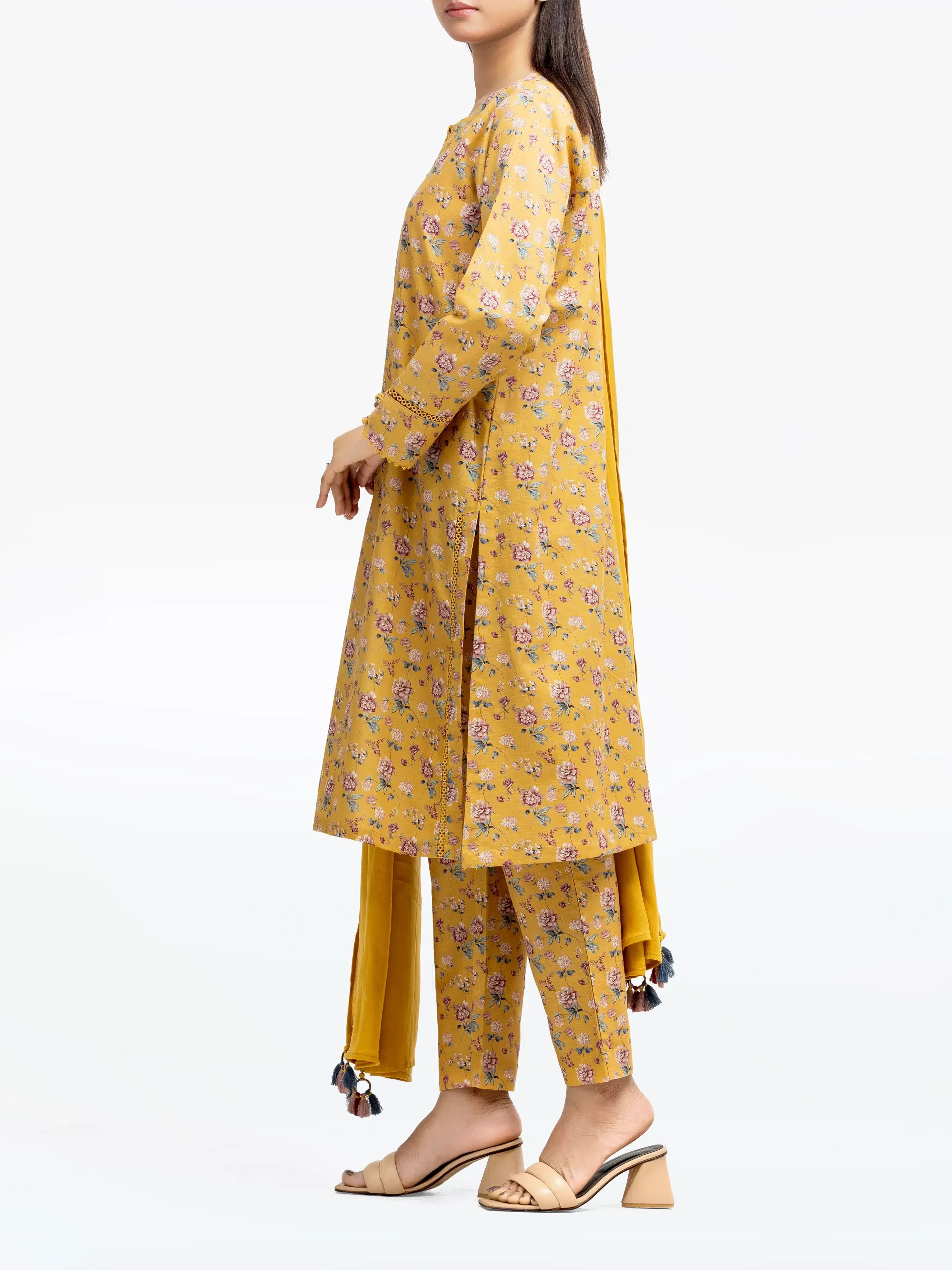 Pret Printed Khaddar Suit - EWTKP24-81520-3P - Image 5