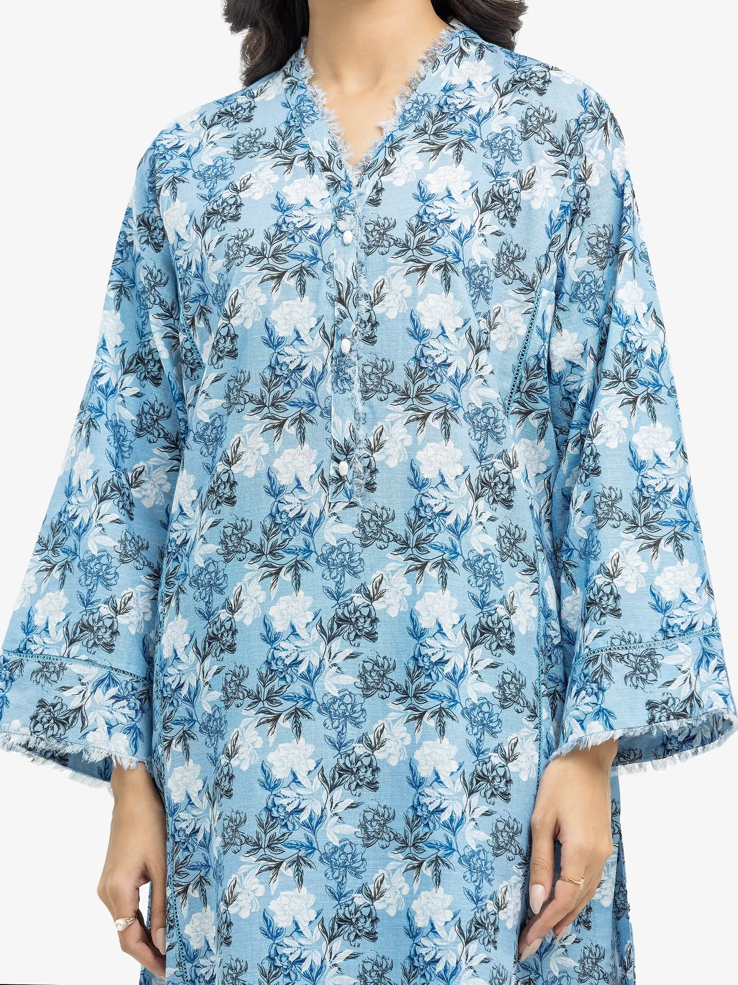 Pret Printed Khaddar Suit - EWTKP24-81526-3P - Image 3