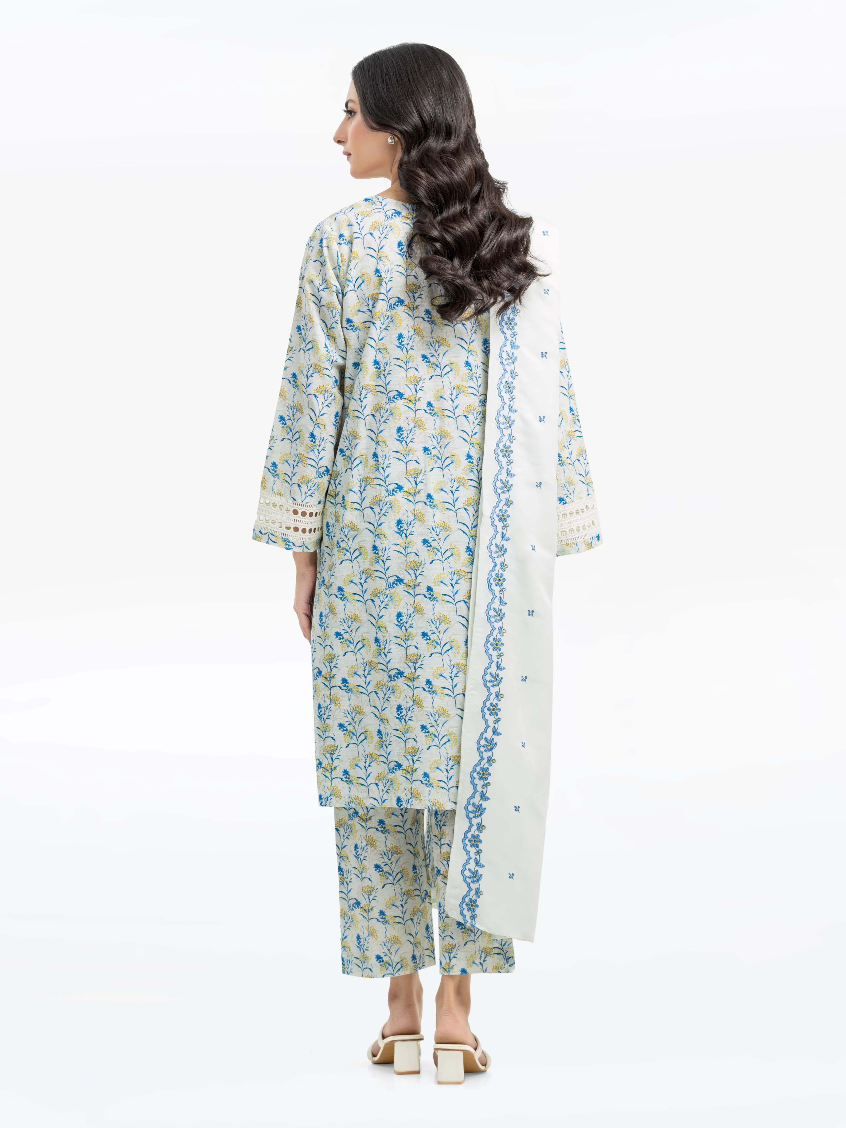 Pret Printed Khaddar Suit - EWTKP24-81529-3P - Image 6