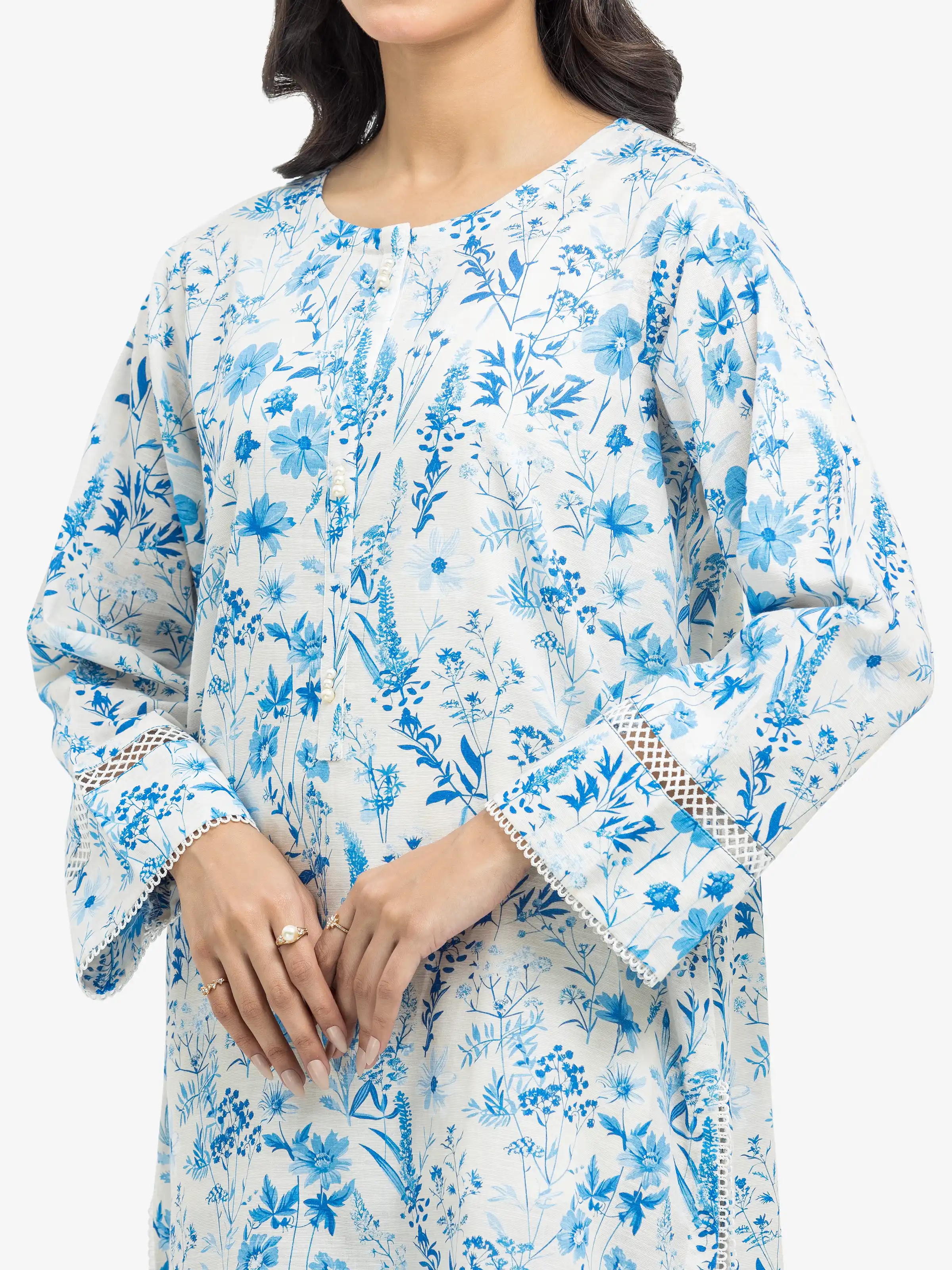 Pret Printed Khaddar Suit - EWTKP24-81530-3P - Image 3