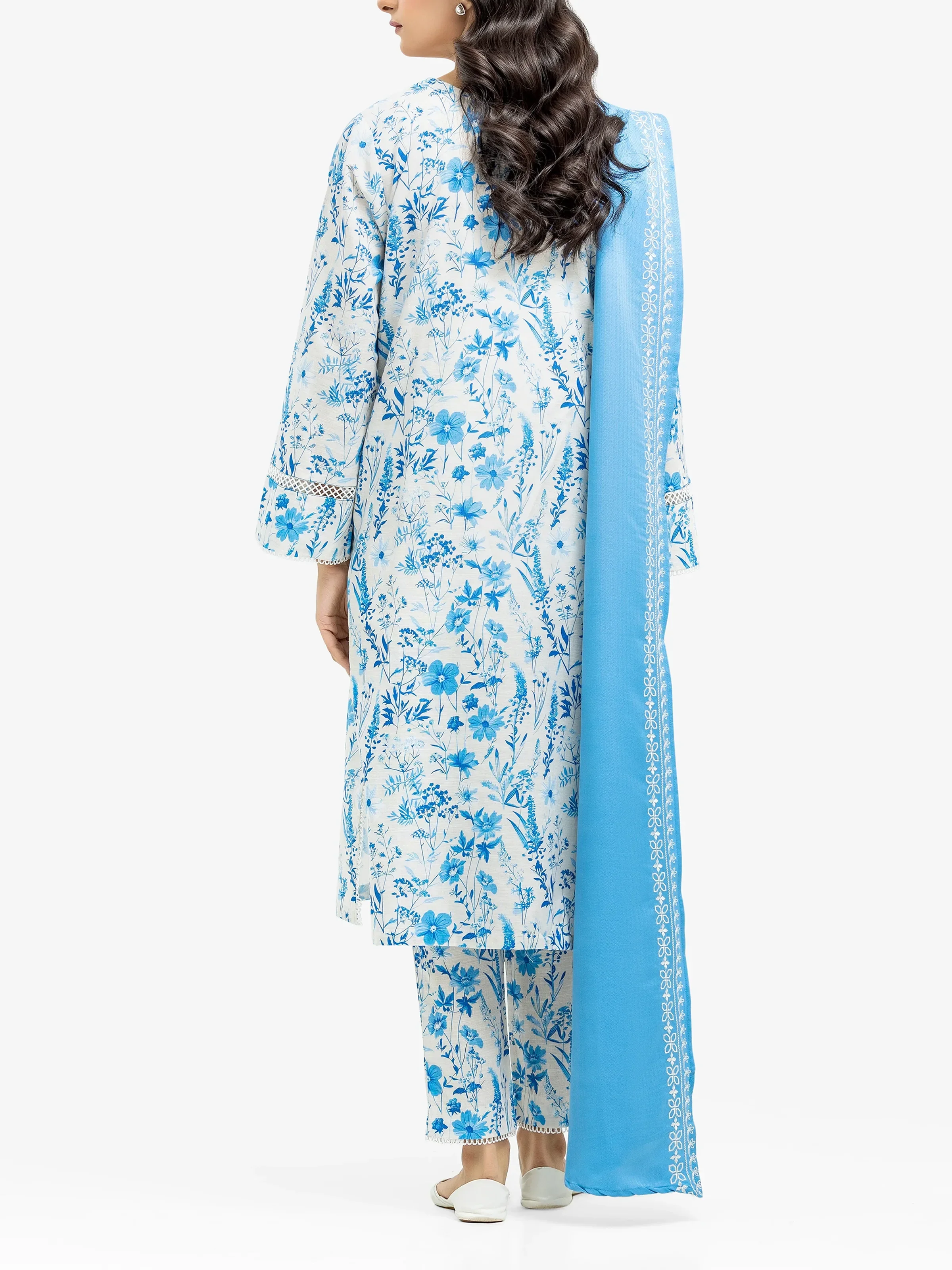 Pret Printed Khaddar Suit - EWTKP24-81530-3P - Image 5