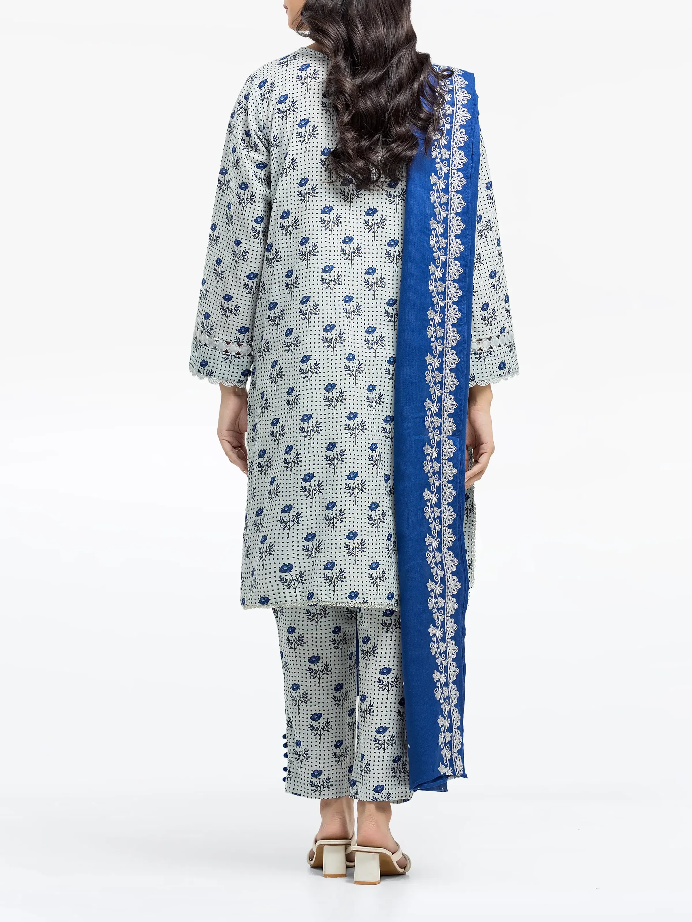Pret Printed Khaddar Suit - EWTKP24-81531-3P - Image 6