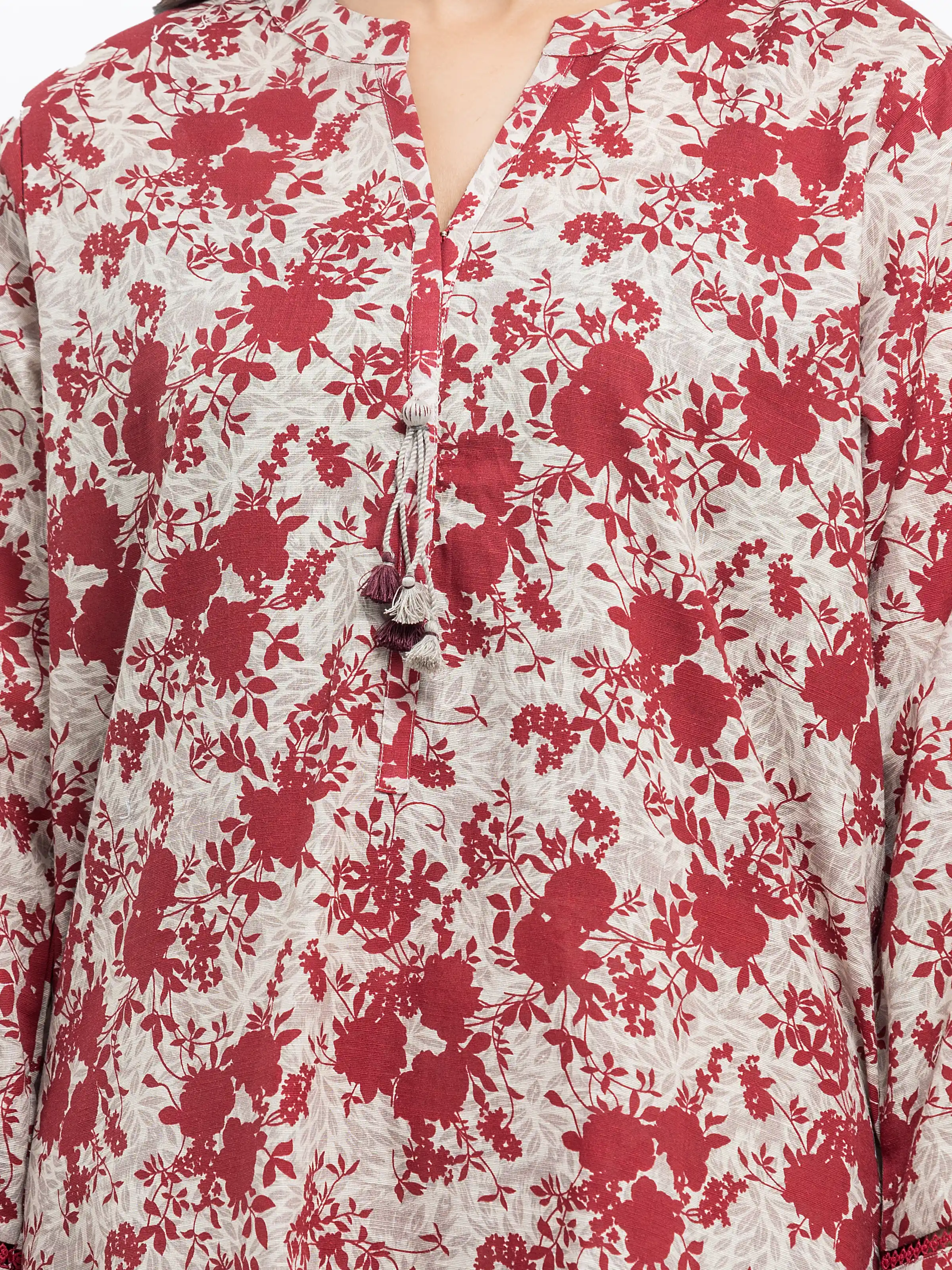 Pret Printed Khaddar Suit - EWTKP24-81532-3P - Image 3