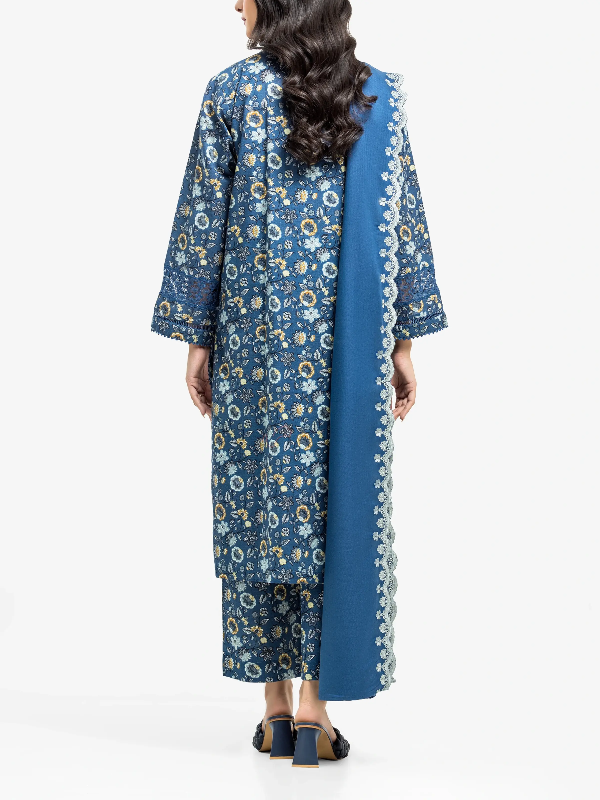 Pret Printed Khaddar Suit - EWTKP24-81533-3P - Image 5