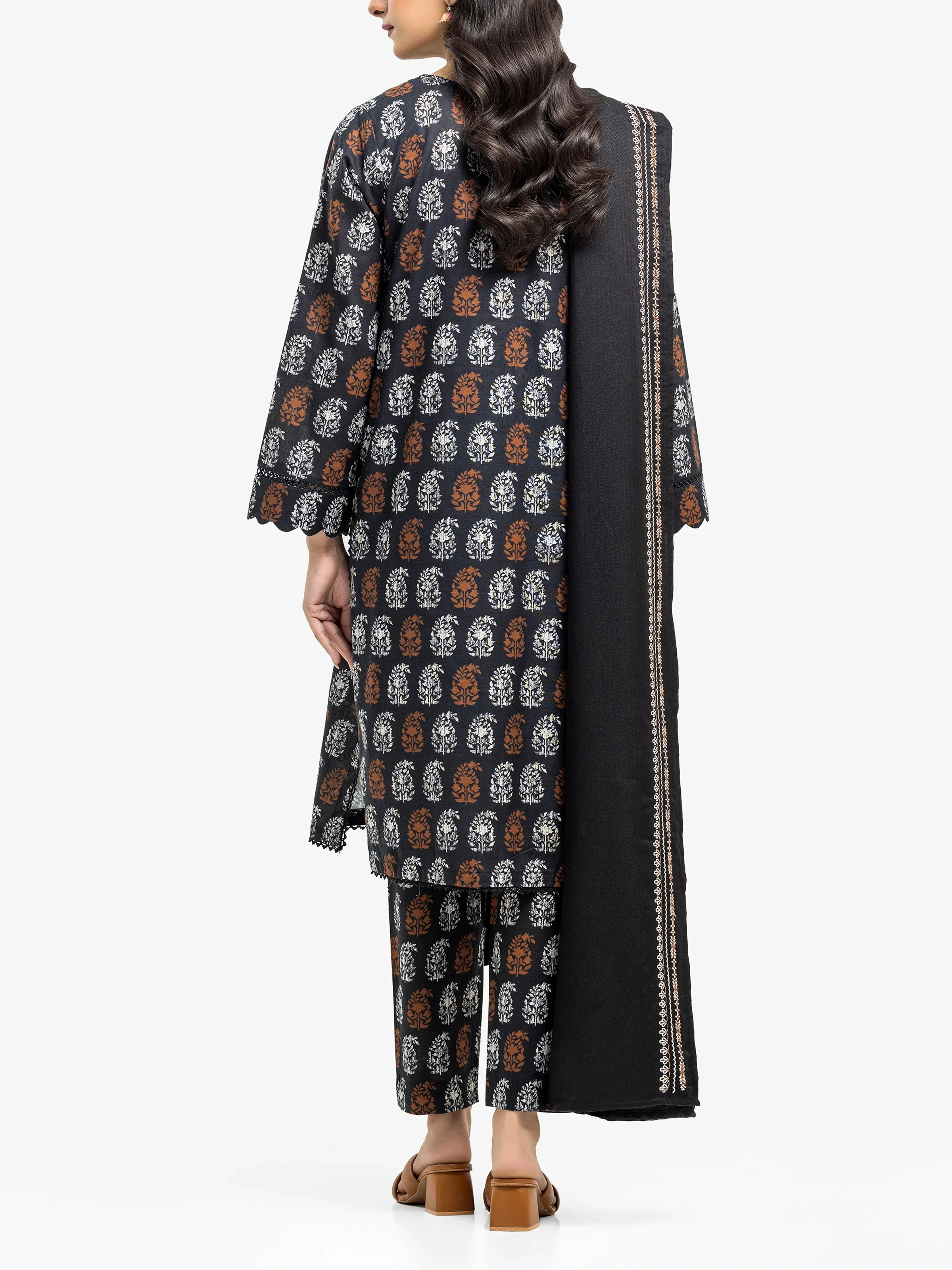 Pret Printed Khaddar Suit - EWTKP24-81534-3P - Image 5