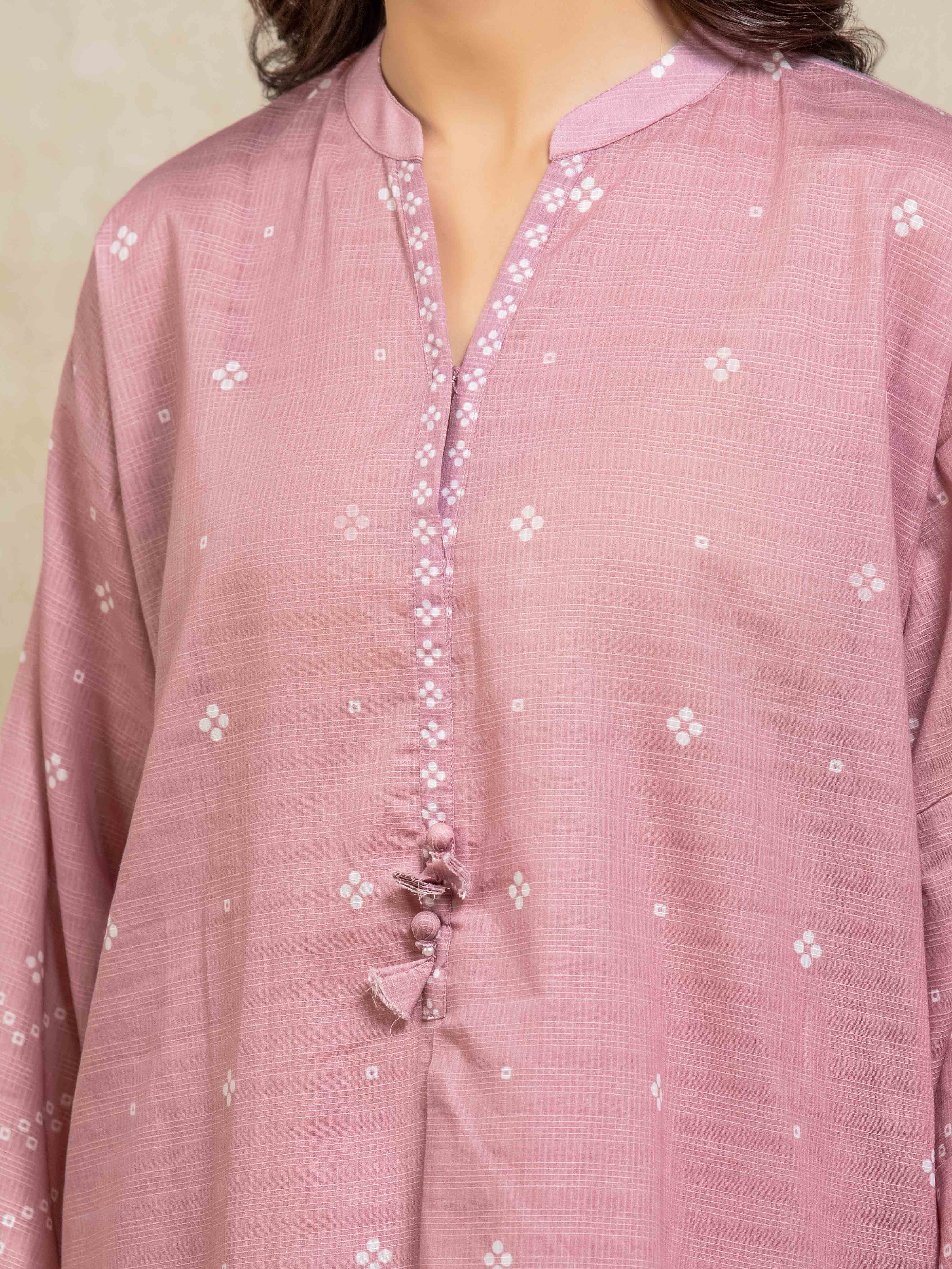 Pret Printed Lawn Slub Suit - EWTKP5-81741-3P - Image 3