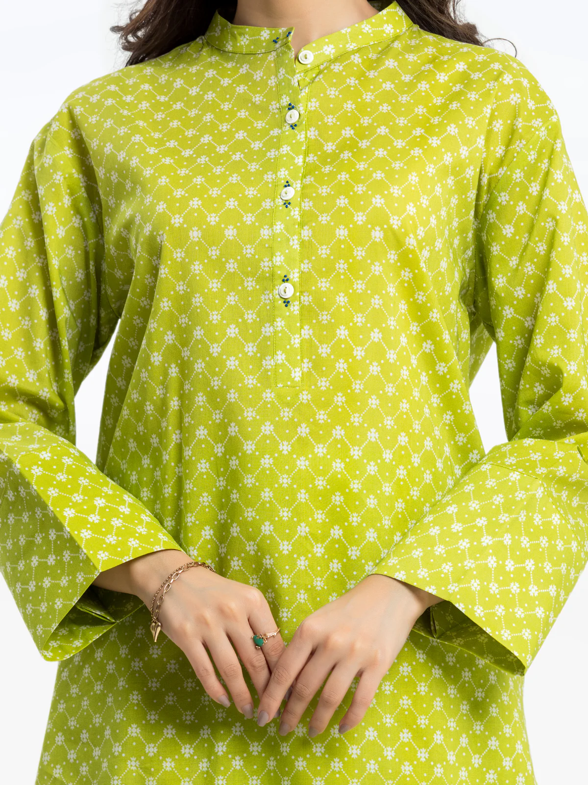 Pret Printed Lawn Suit - EWTKP24-81304-3P - Image 3