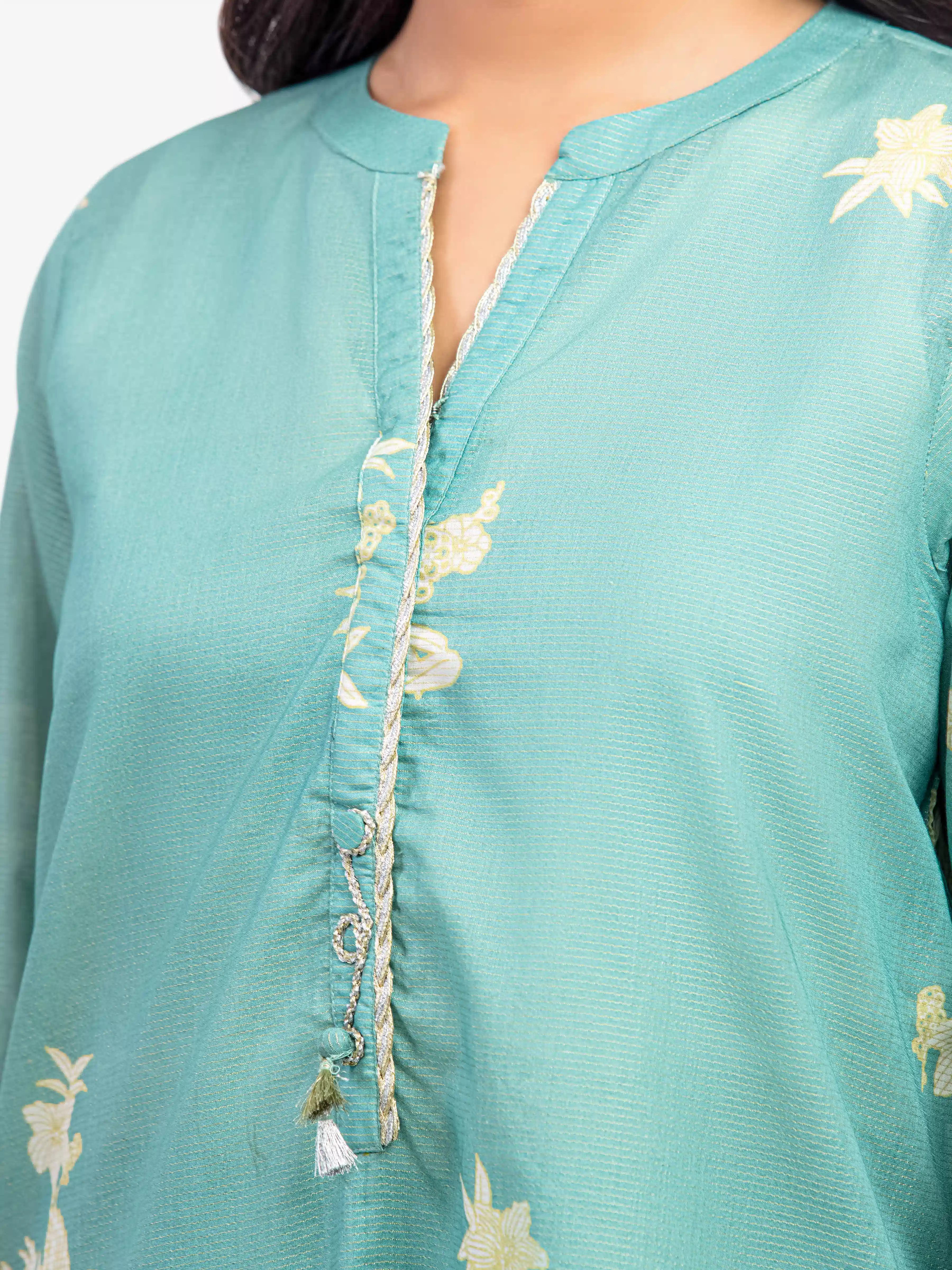 Pret Printed Lawn Suit - EWTKP5-81725-3P - Image 7