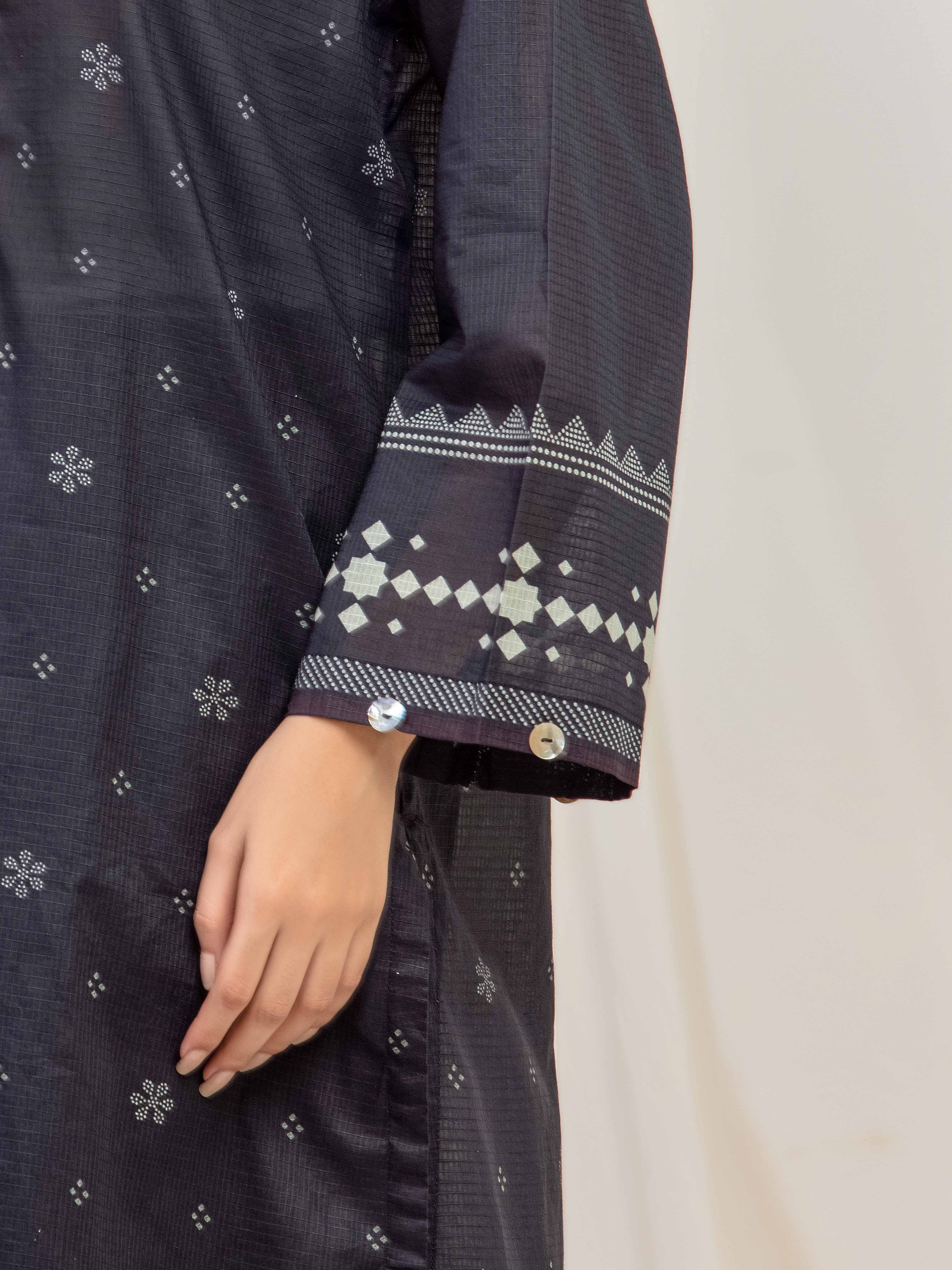 Pret Printed Lawn Suit - EWTKP5-81745-3P - Image 3