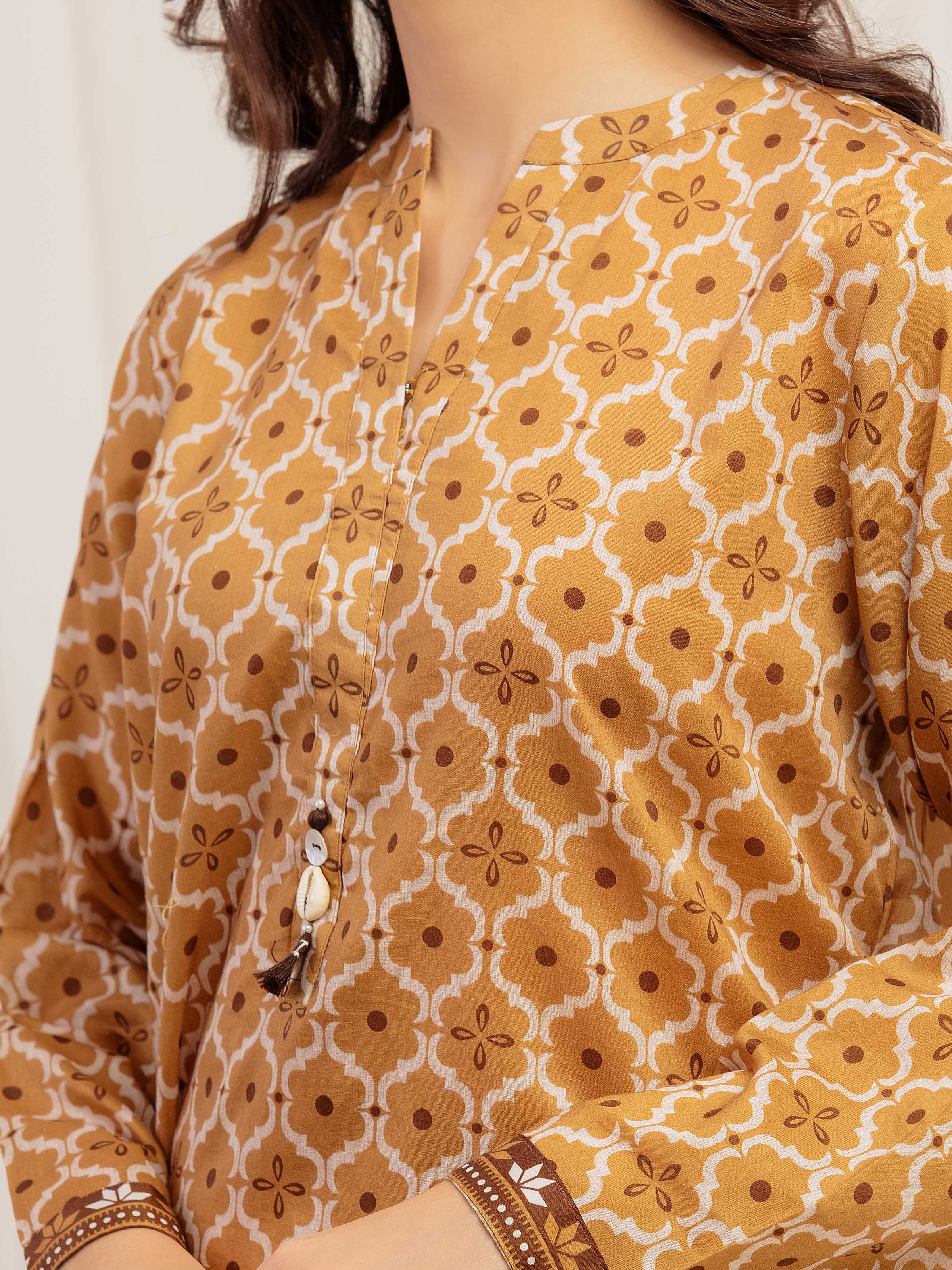 Pret Printed Lawn Suit - EWTKP5-81993-3P - Image 3