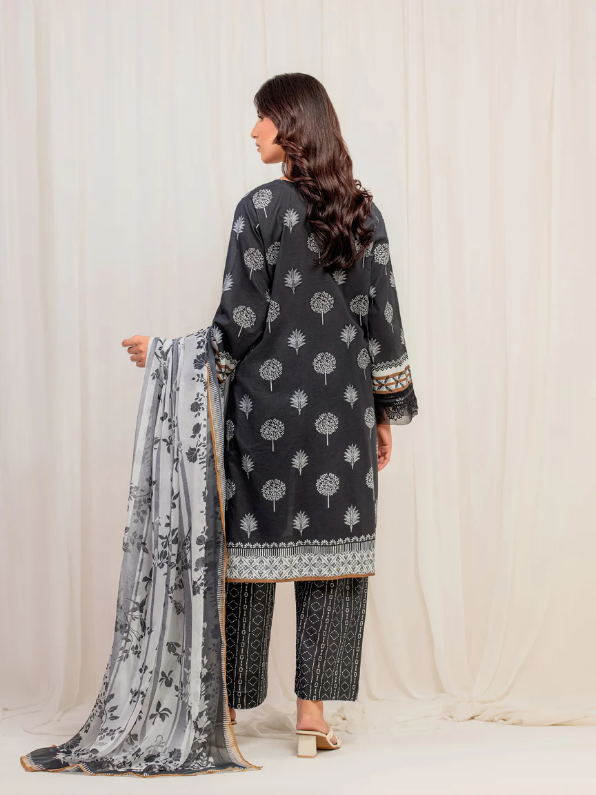 Pret Printed Lawn Suit - EWTKP5-82021-3P - Image 6