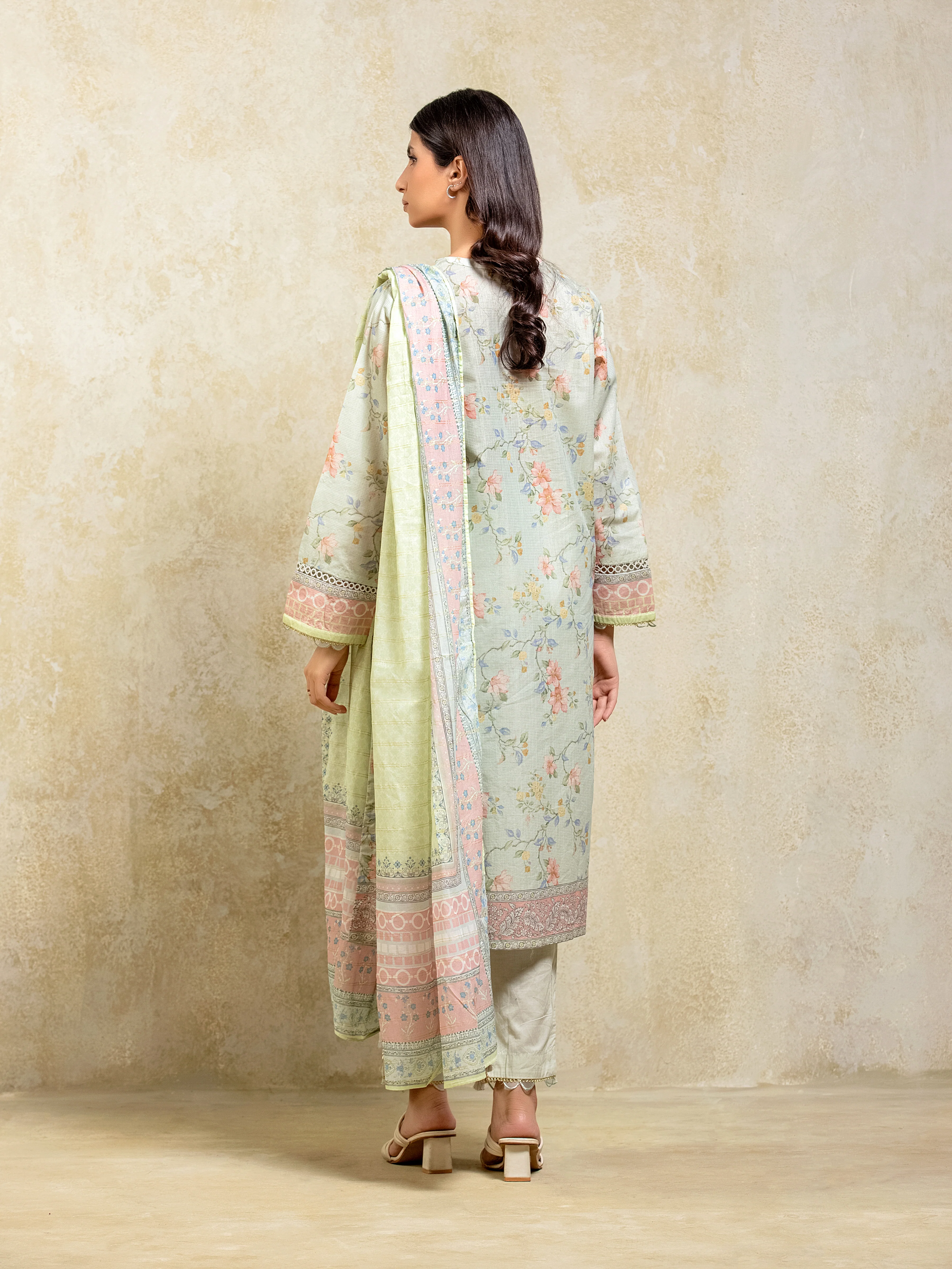 Pret Printed Mesuri Suit - EWTKP5-81715-3P - Image 4