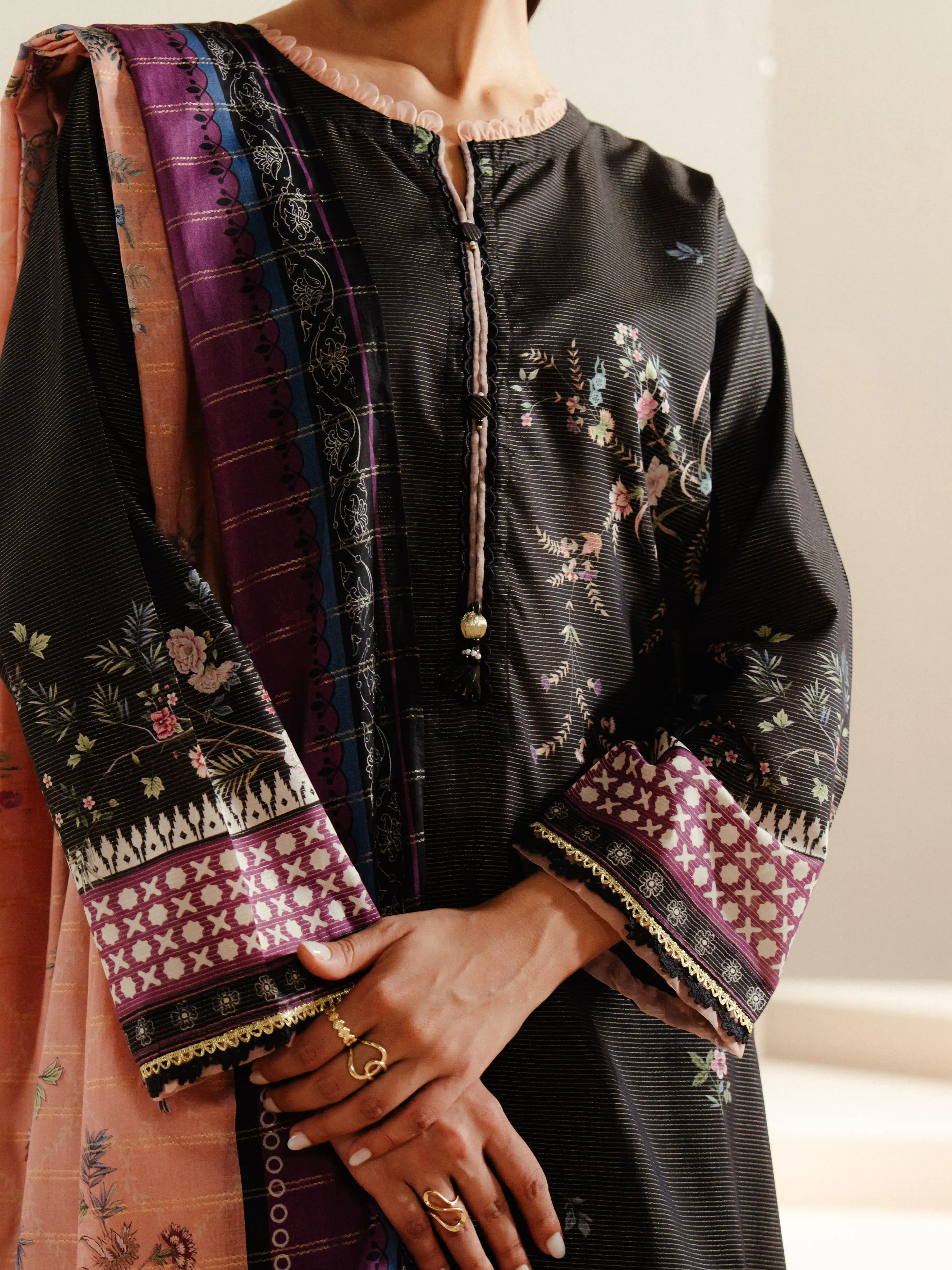 Pret Printed Mesuri Suit - EWTKP5-81719-3P - Image 3