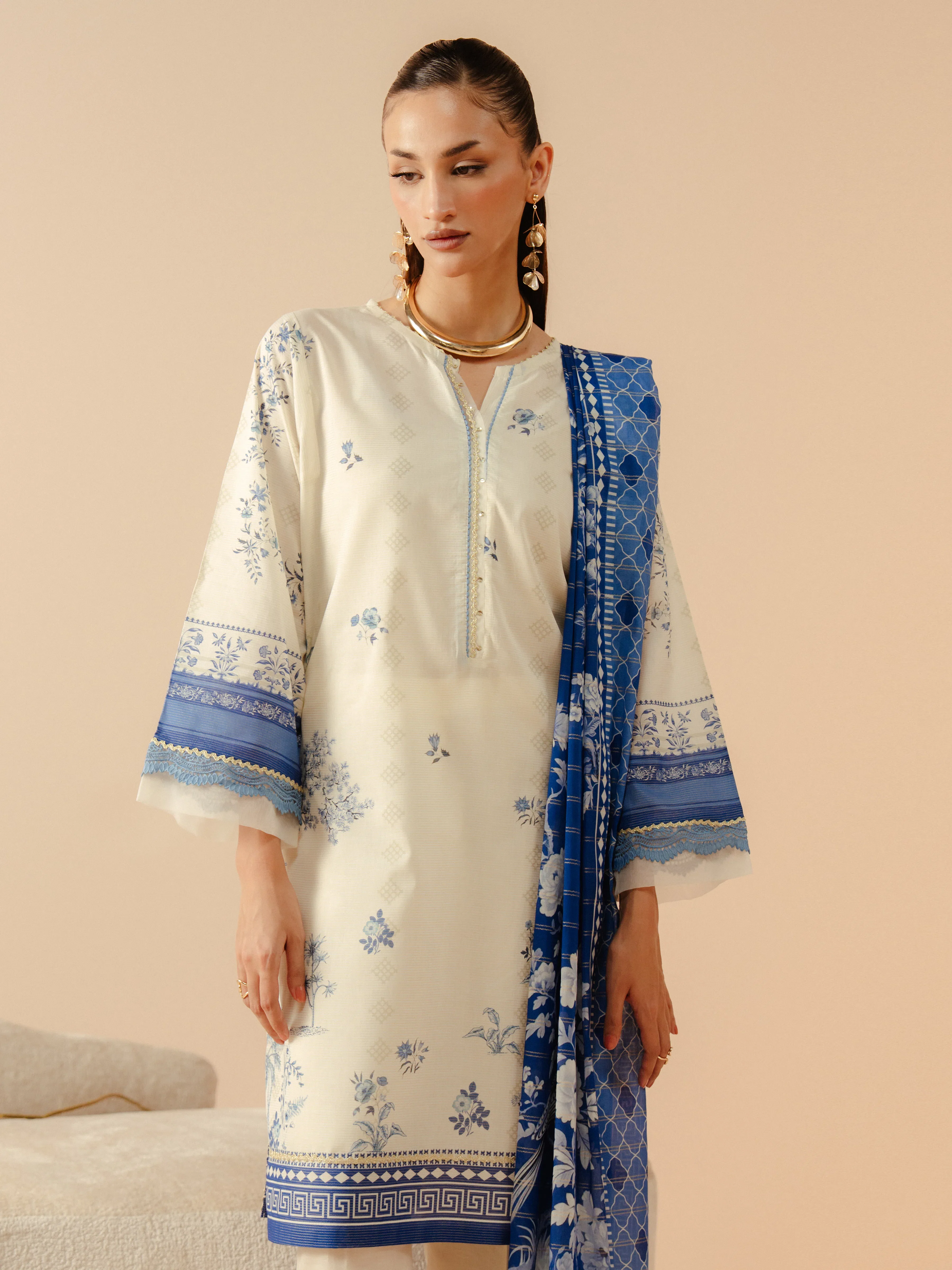 Pret Printed Mesuri Suit - EWTKP5-81720-3P - Image 2