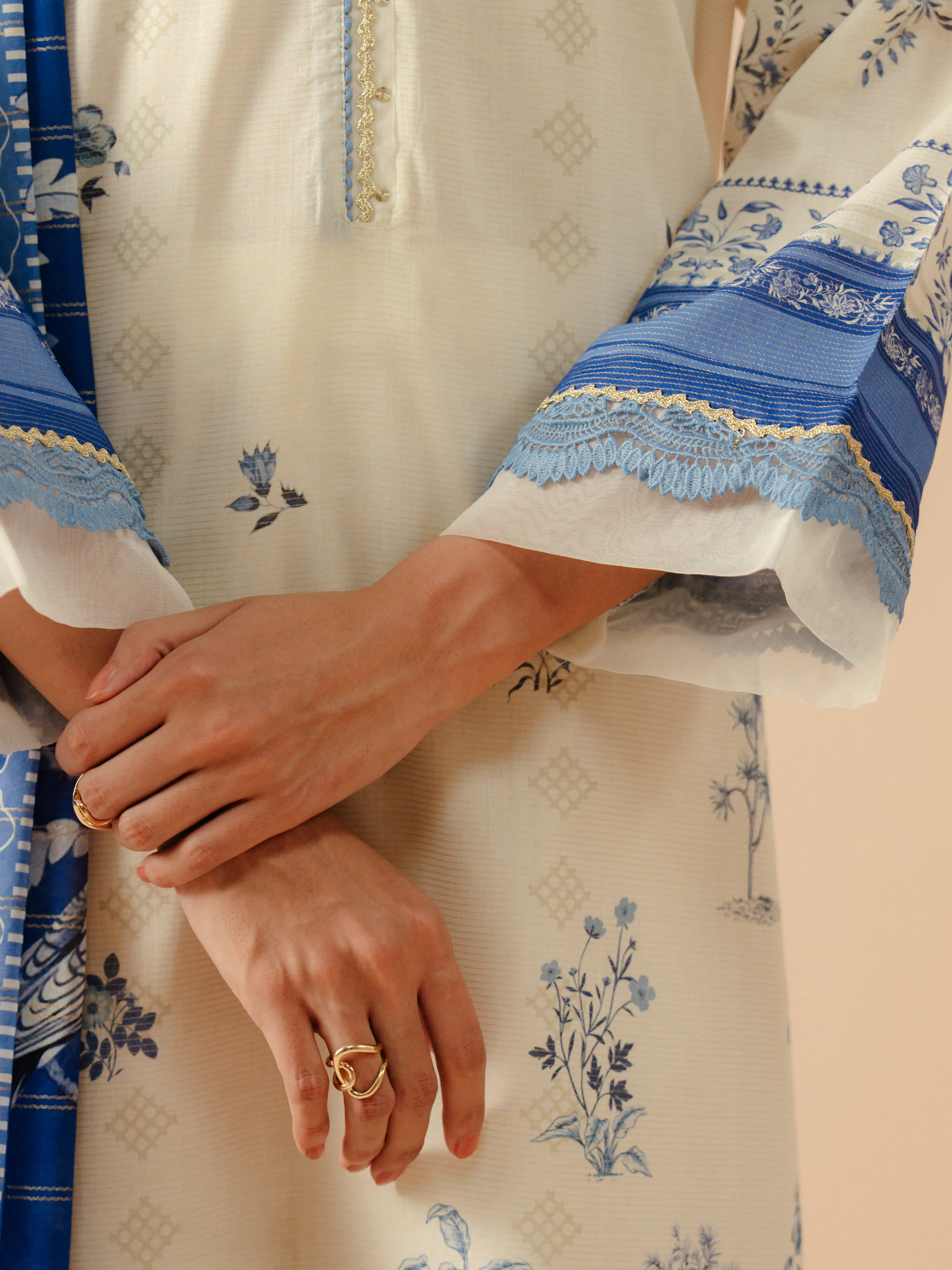 Pret Printed Mesuri Suit - EWTKP5-81720-3P - Image 4