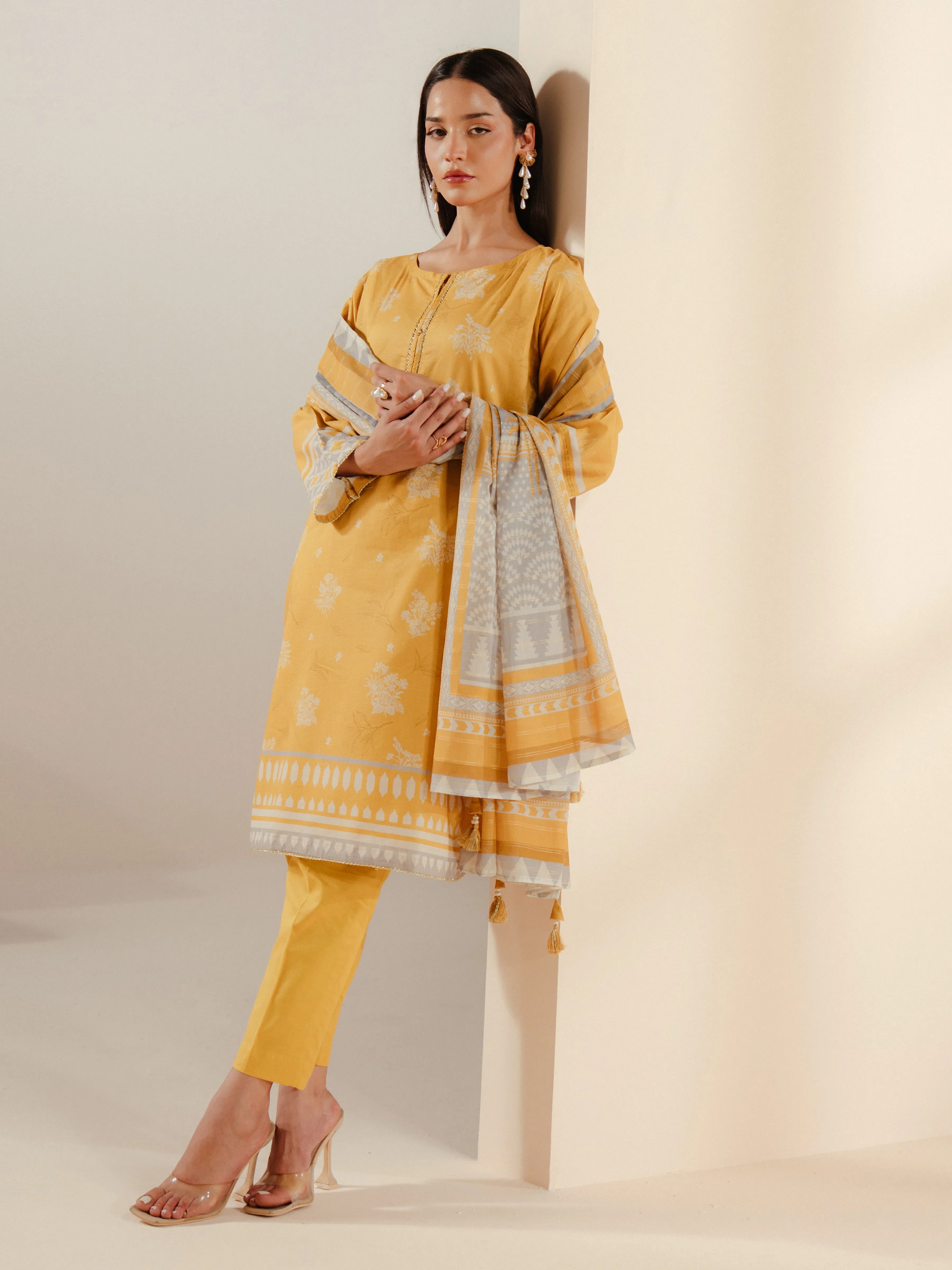 Pret Printed Mesuri Suit - EWTKP5-81724-3P - Image 4