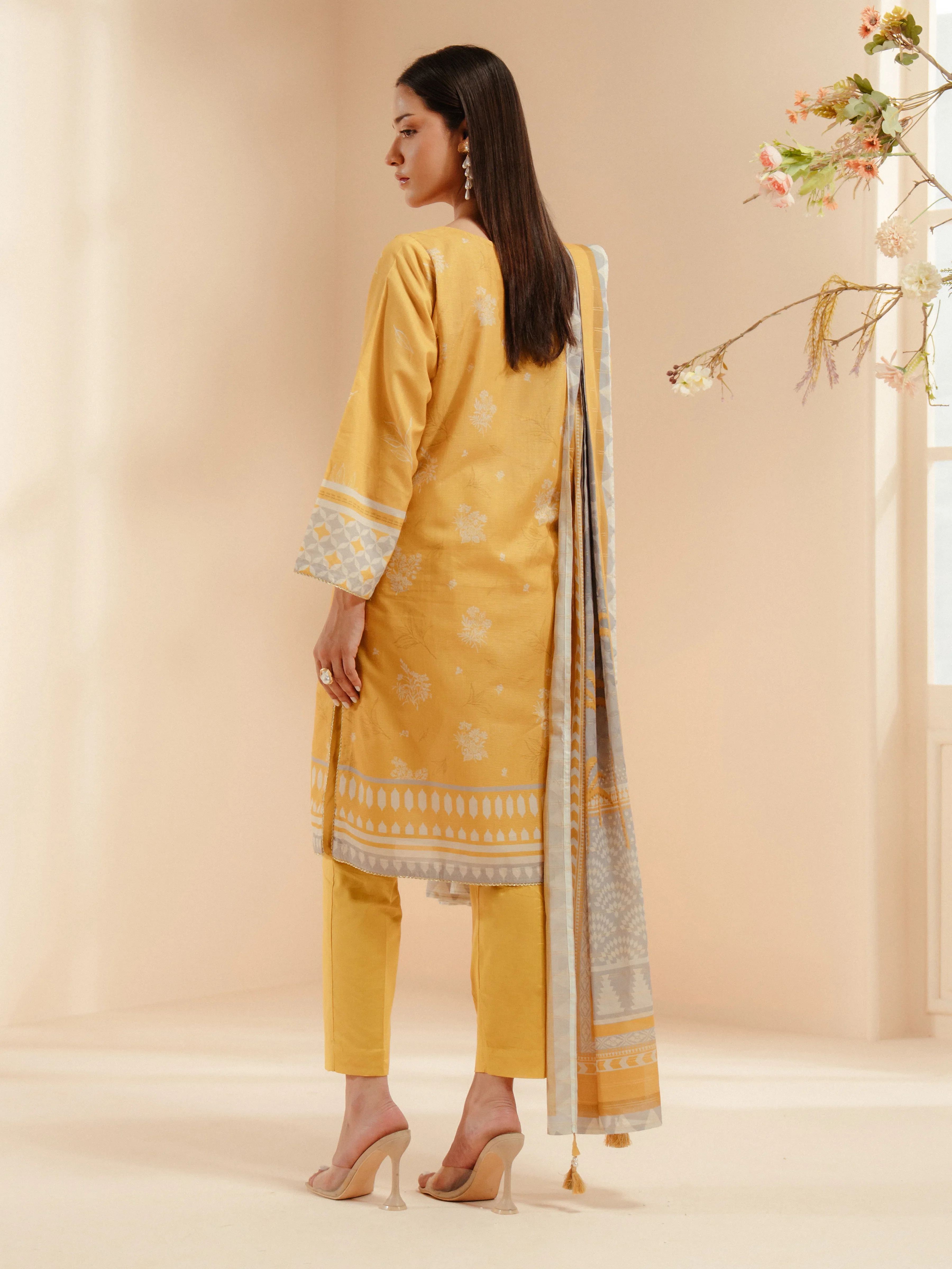 Pret Printed Mesuri Suit - EWTKP5-81724-3P - Image 5