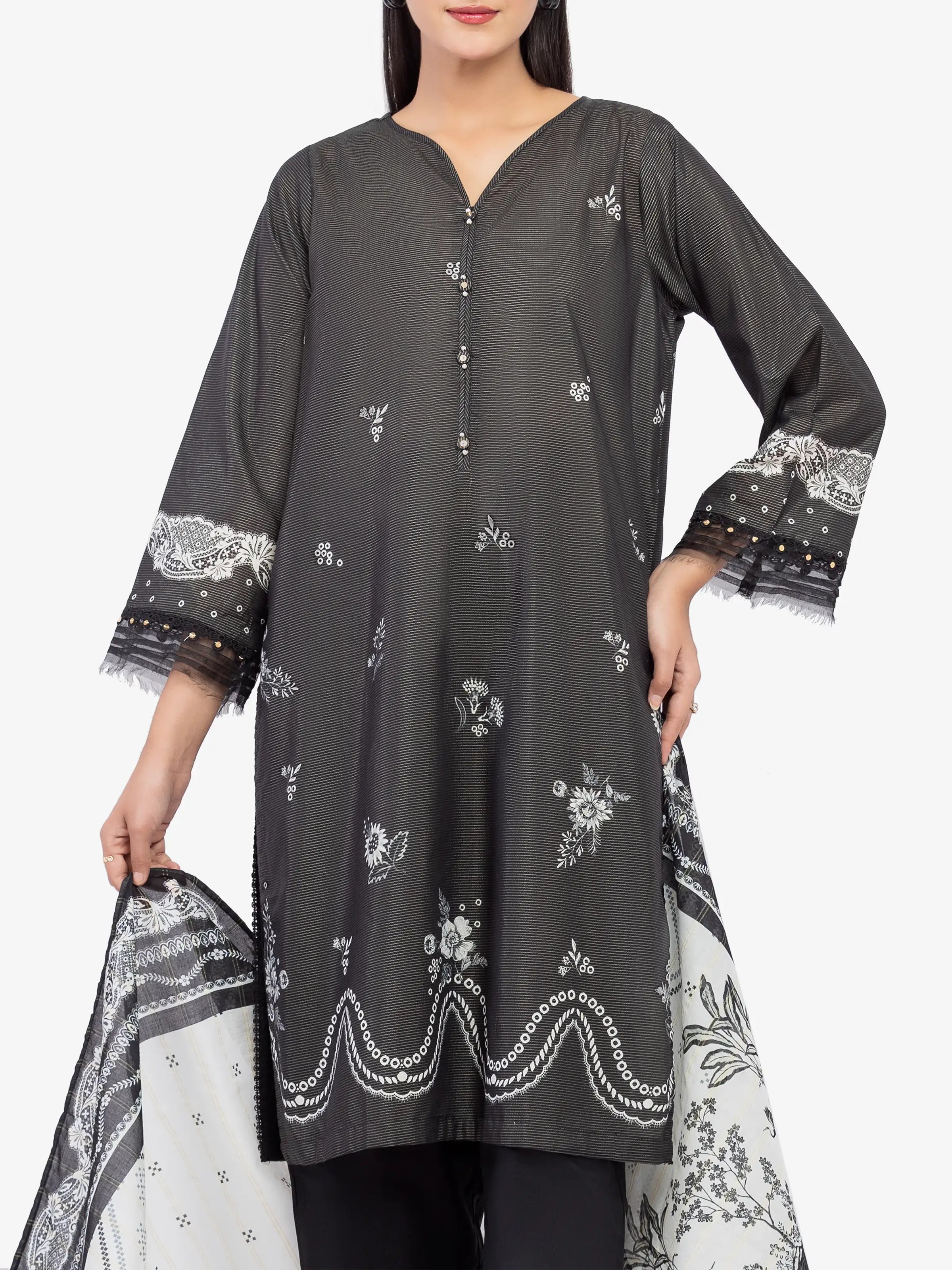 Pret Printed Mesuri Suit - EWTKP5-81726-3P - Image 3