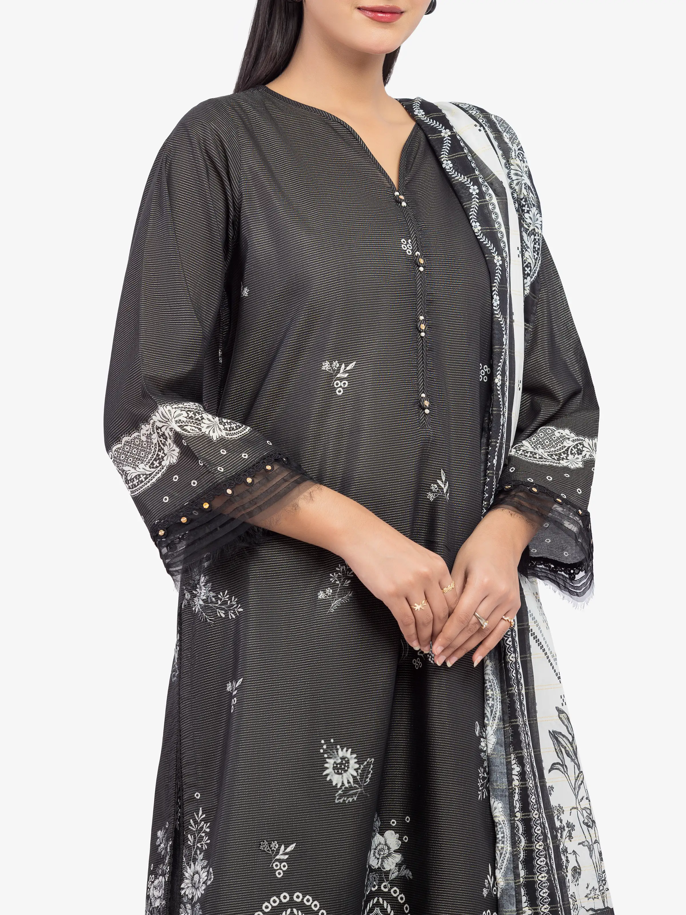 Pret Printed Mesuri Suit - EWTKP5-81726-3P - Image 4