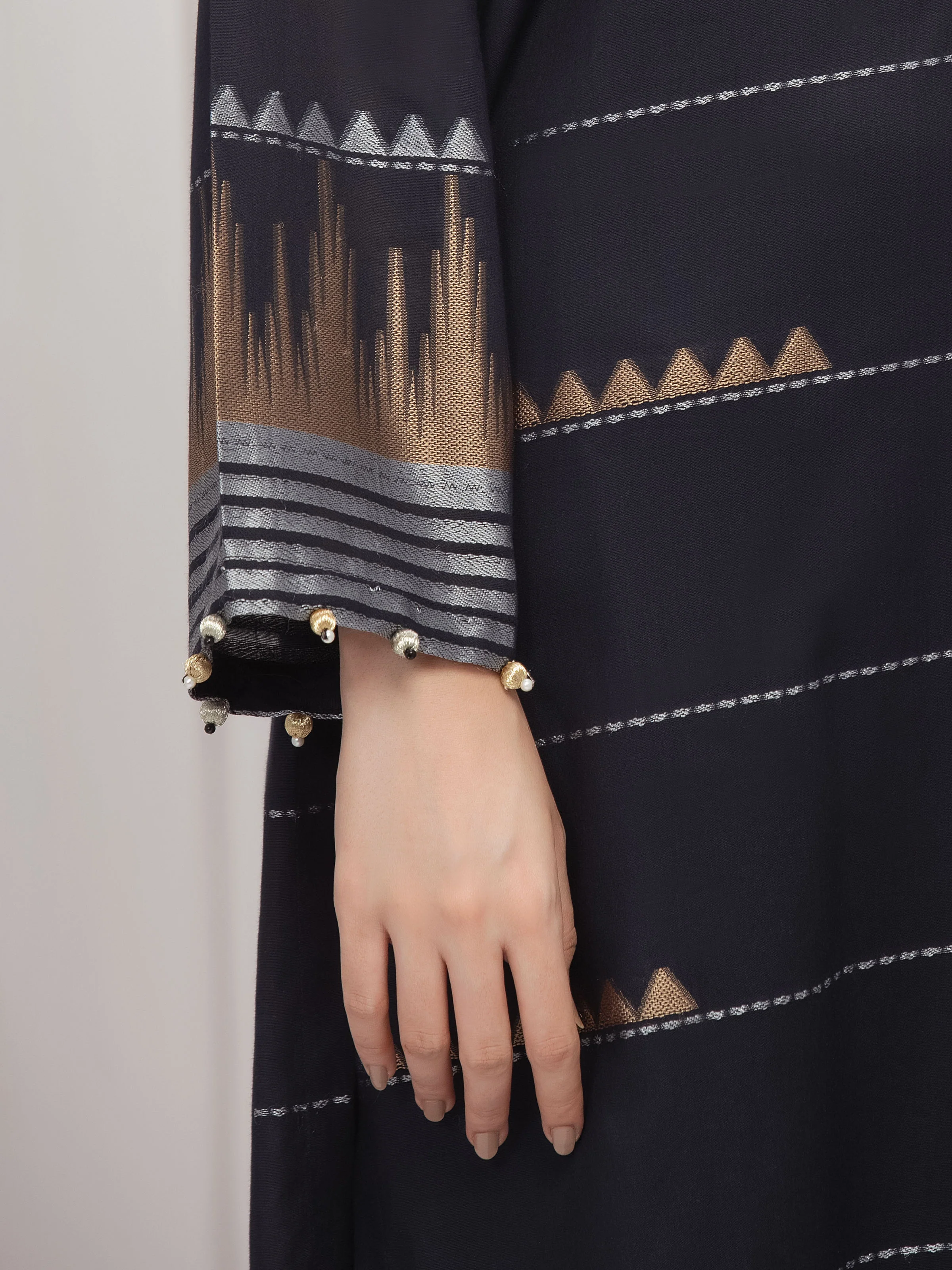 Pret Solid Jacquard Suit - EWTKS5-82414-3P - Image 4