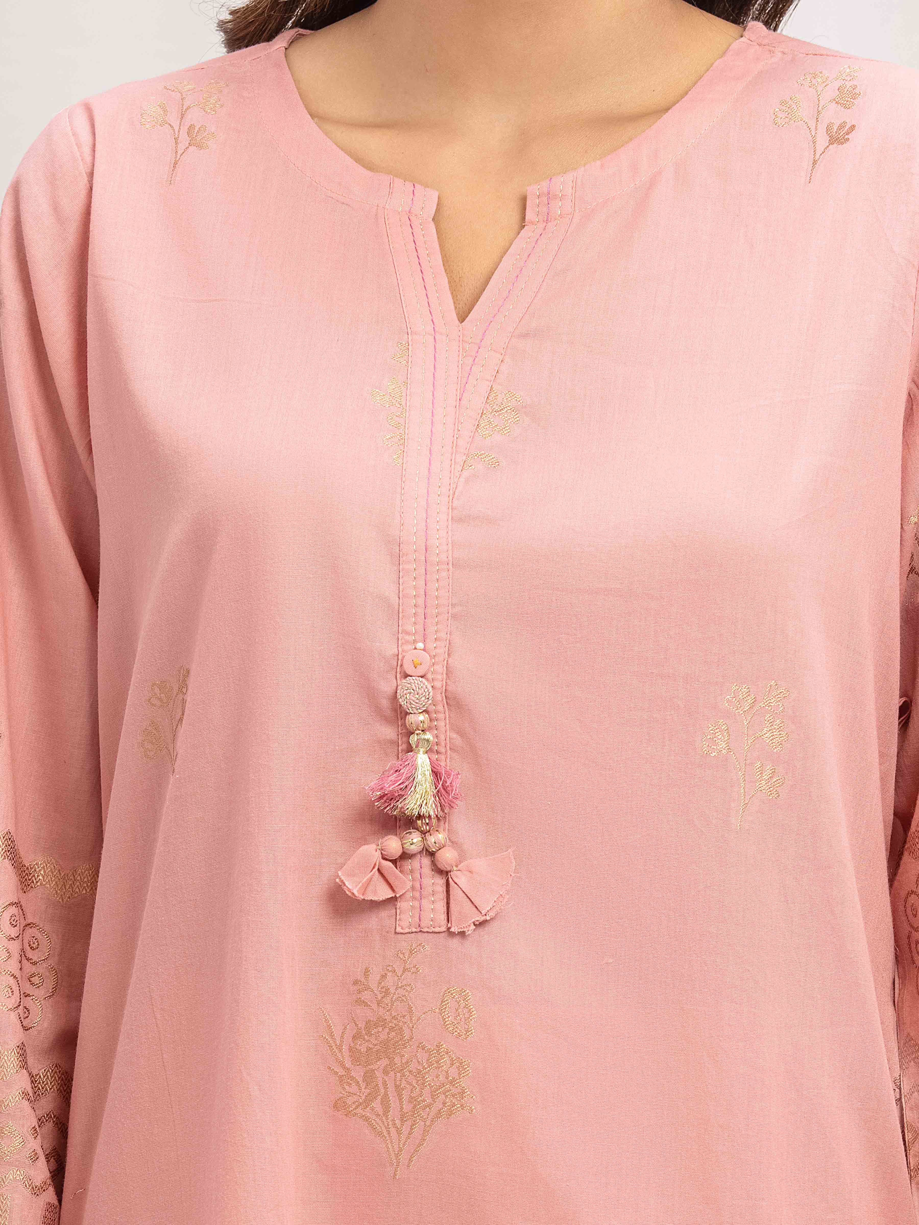 Pret Solid Jacquard Suit - EWTKS5-82420-3P - Image 3