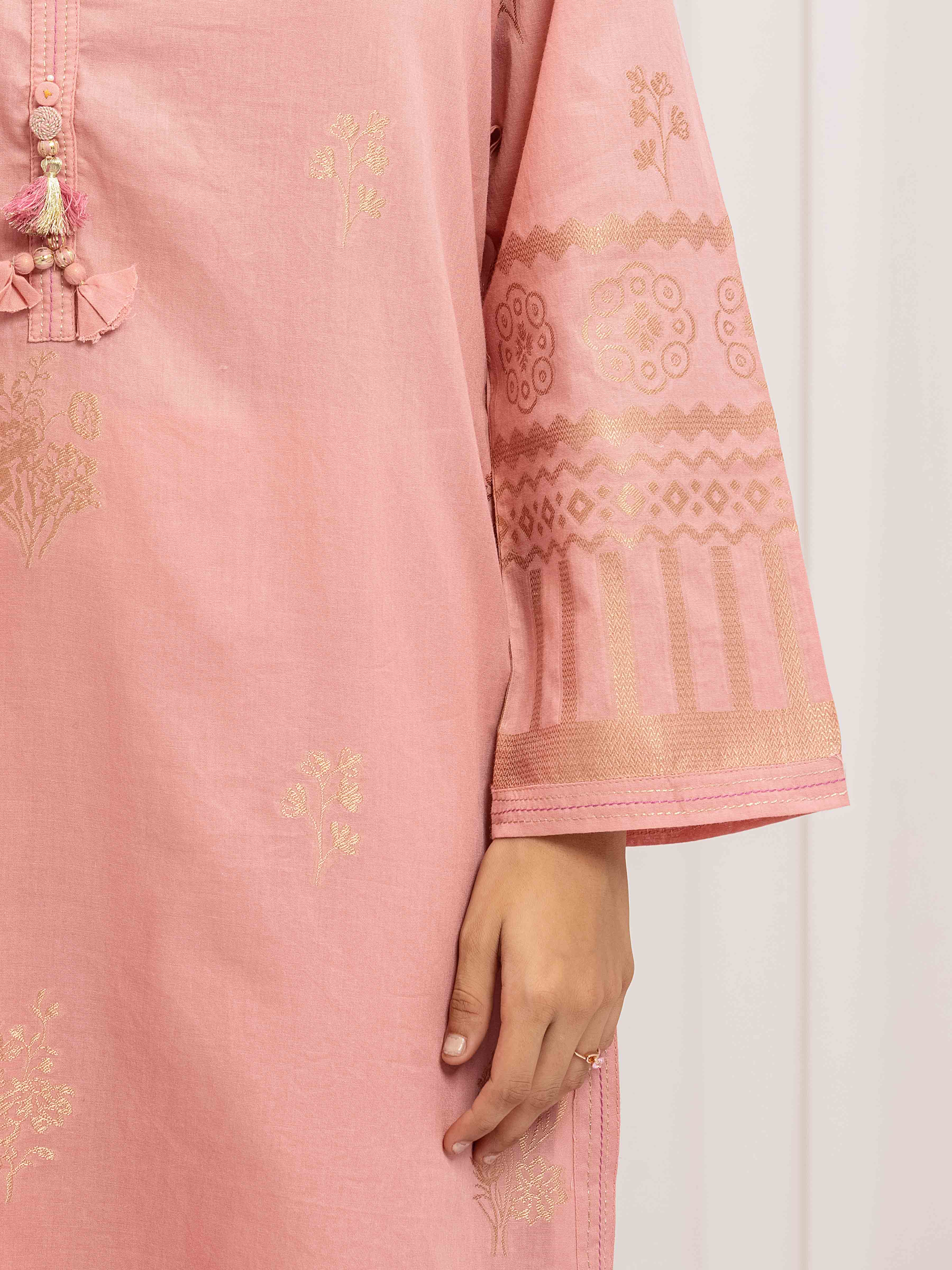 Pret Solid Jacquard Suit - EWTKS5-82420-3P - Image 4