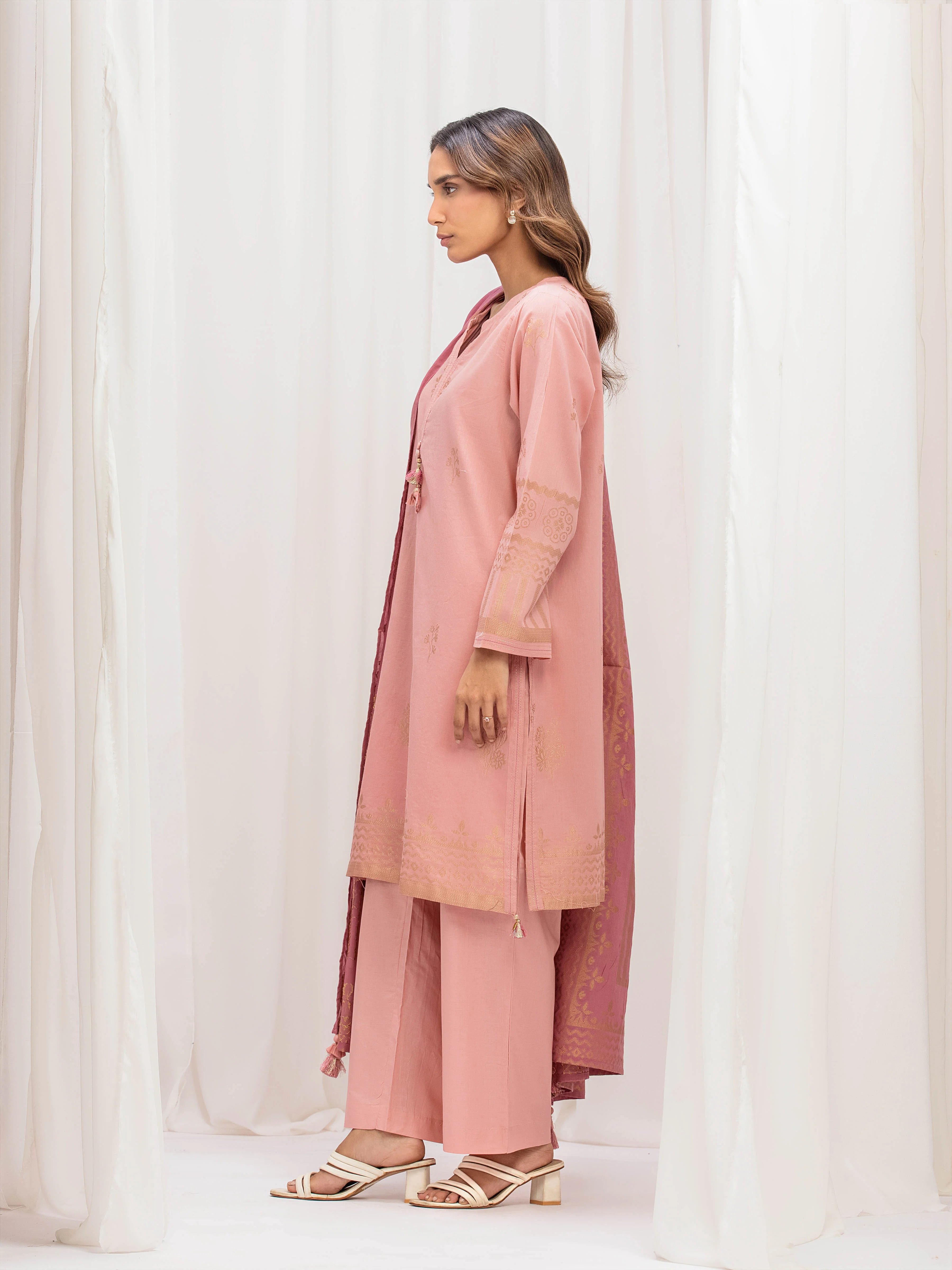 Pret Solid Jacquard Suit - EWTKS5-82420-3P - Image 6
