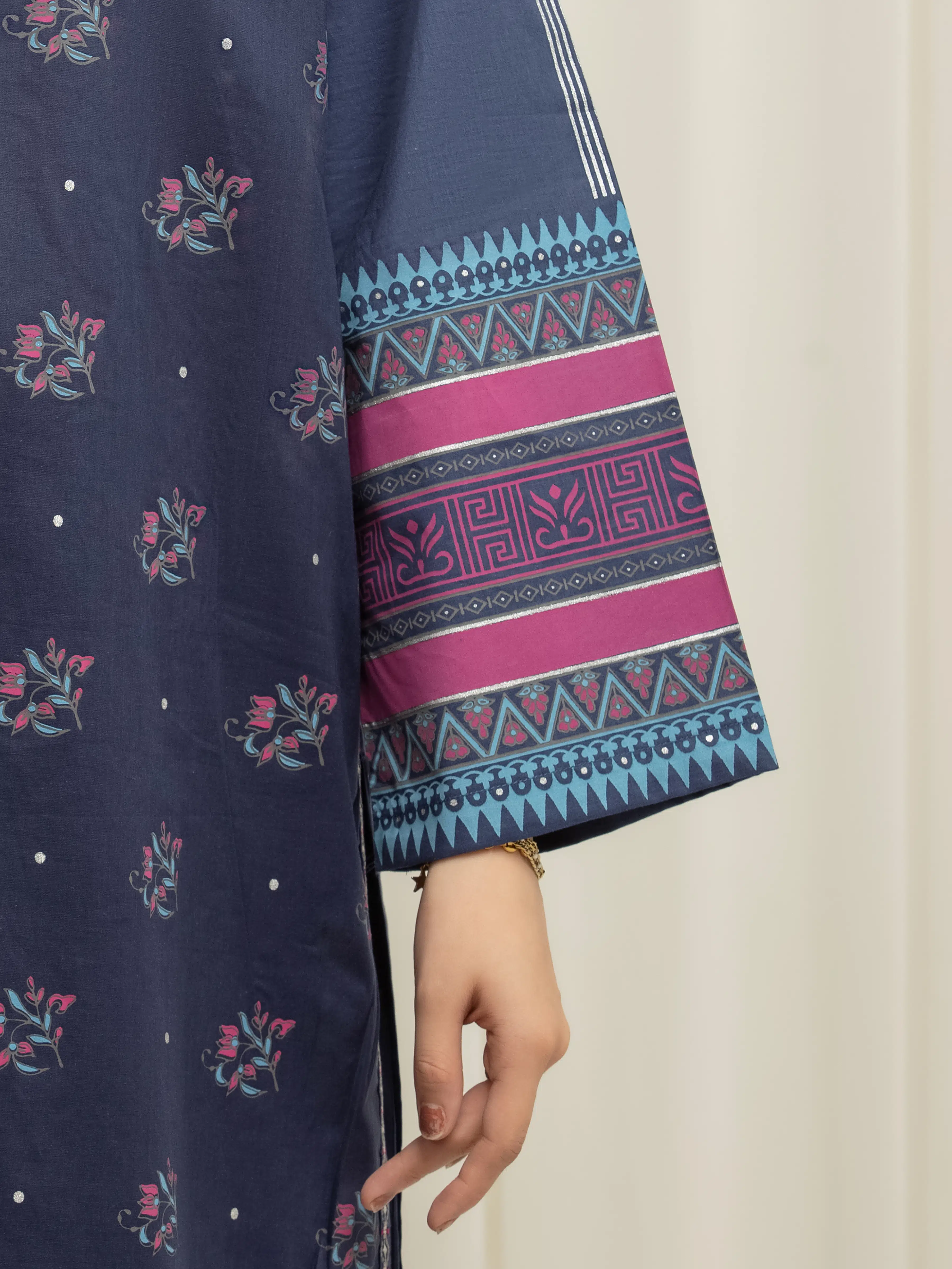 Pret Embroidered Cambric Shirt Trouser - EWTKE5-81623ST - Image 4