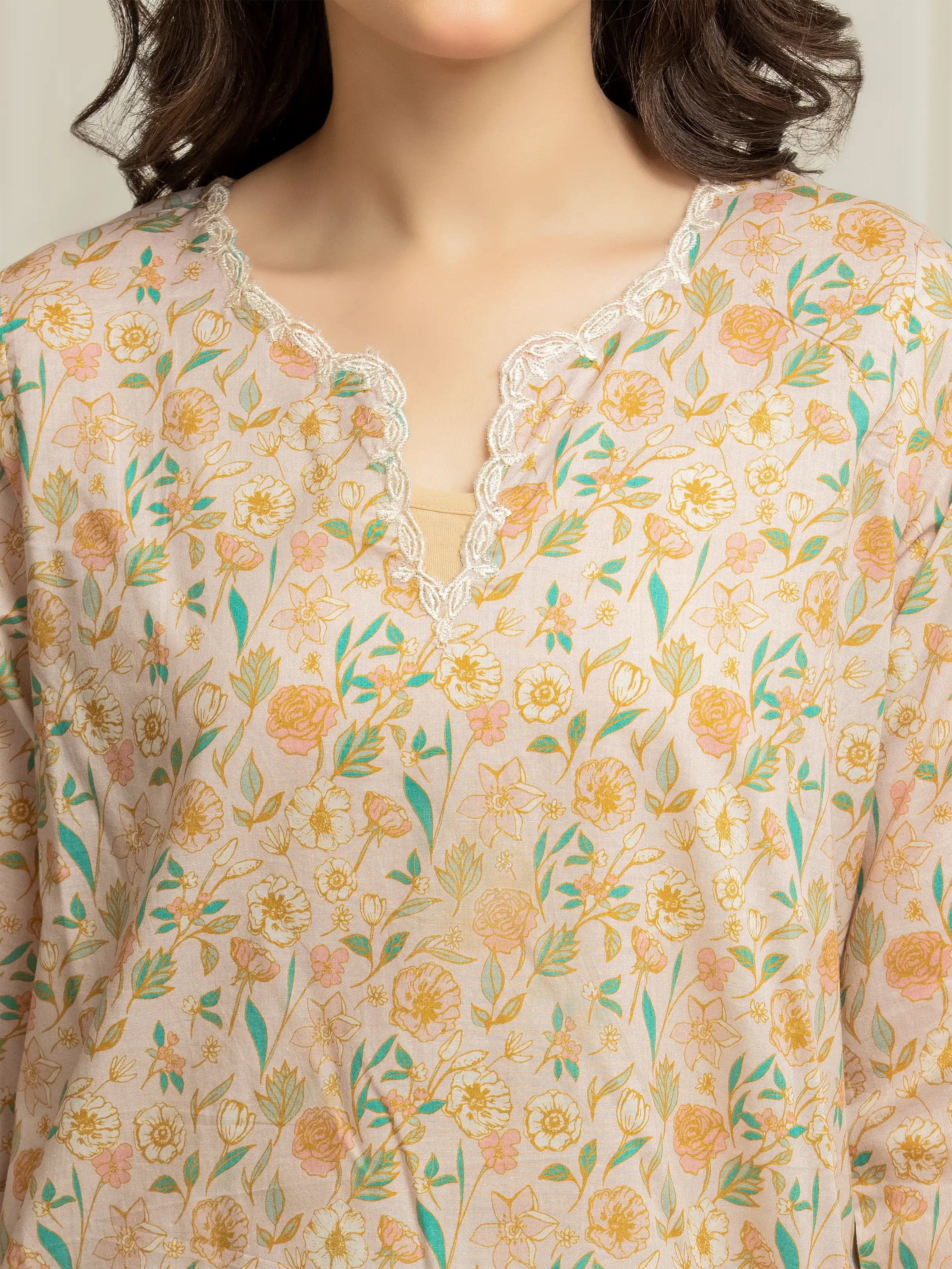 Pret Embroidered Lawn Co-Ord Set - EWTKE5-81863ST - Image 3