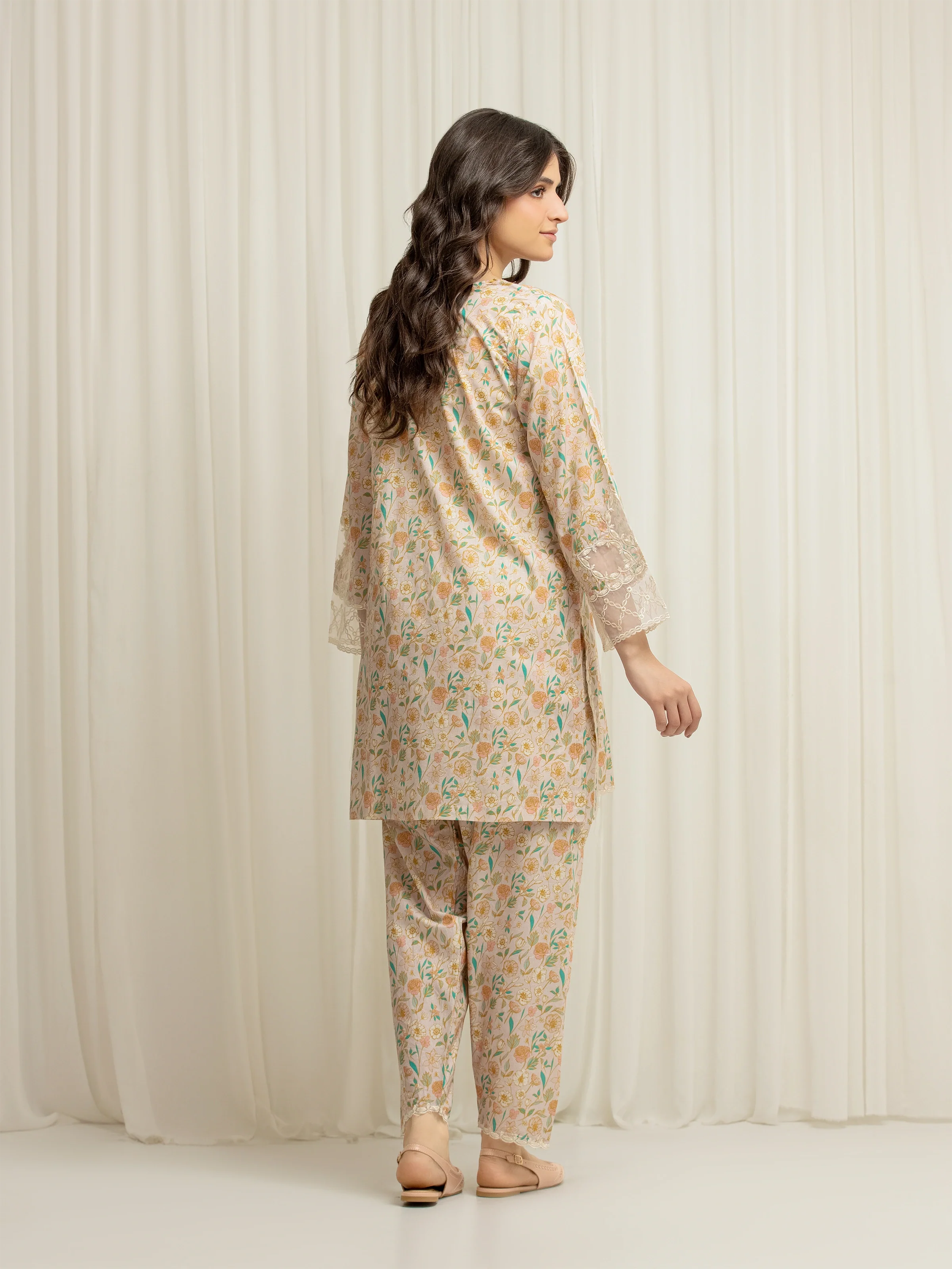 Pret Embroidered Lawn Co-Ord Set - EWTKE5-81863ST - Image 5