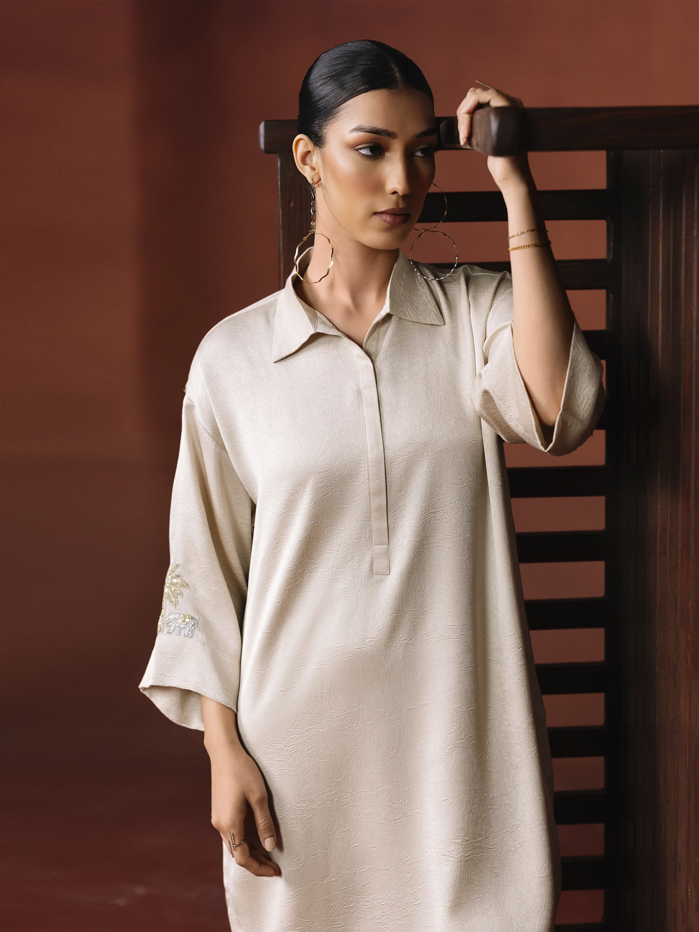 Pret Embroidered Co-Ord Set - EWTKED6-86095ST - Image 2