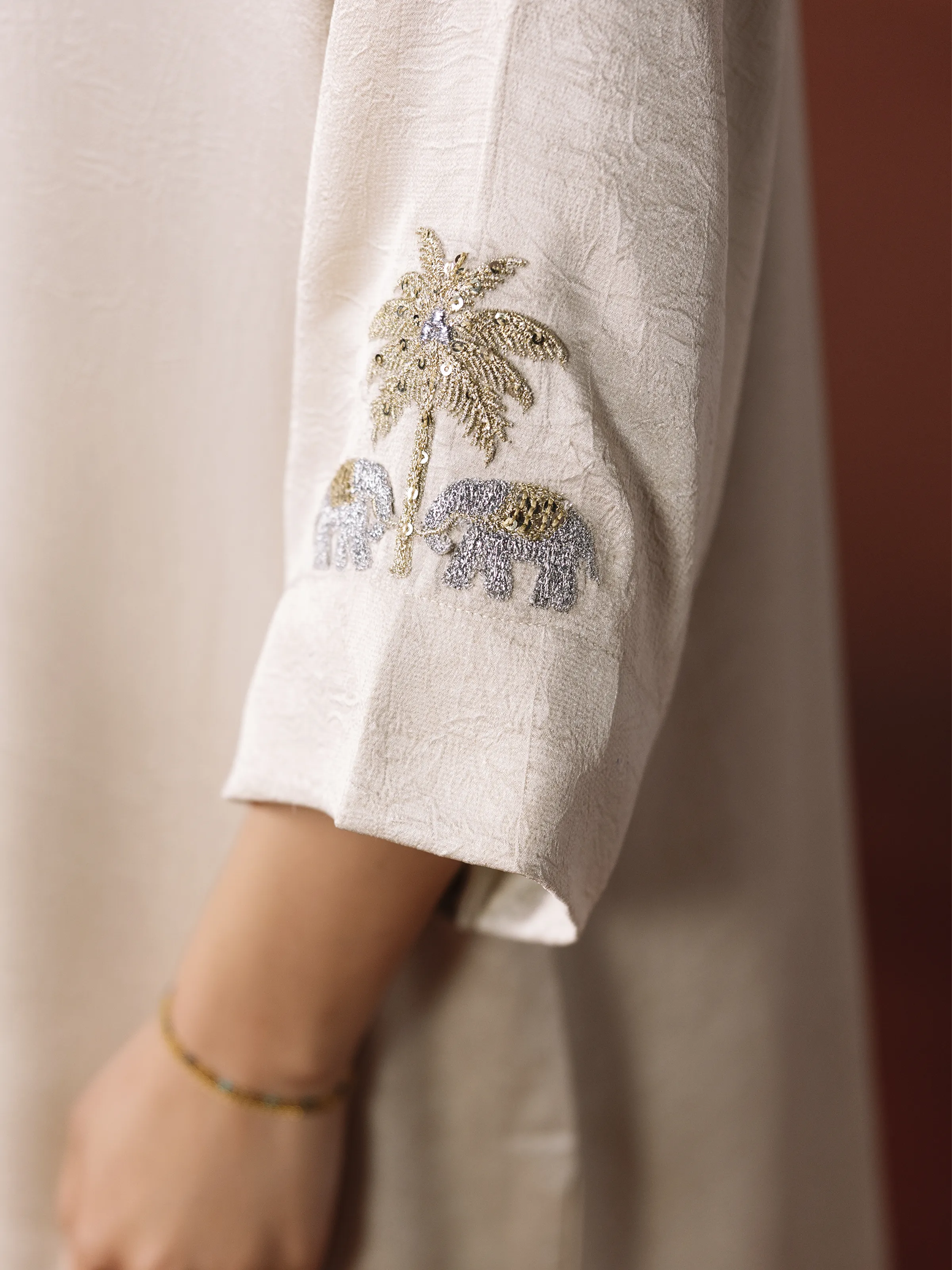 Pret Embroidered Co-Ord Set - EWTKED6-86095ST - Image 3