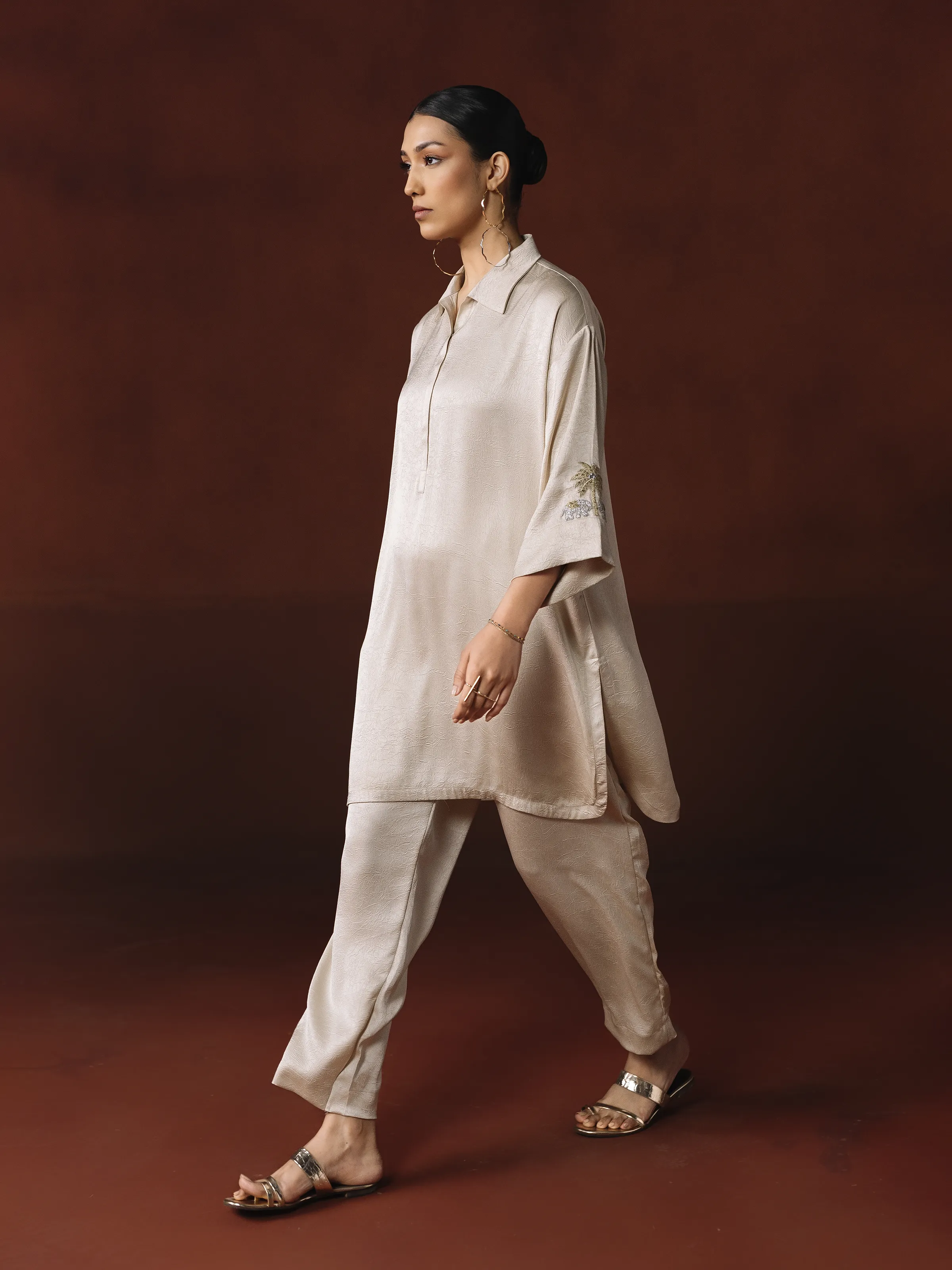 Pret Embroidered Co-Ord Set - EWTKED6-86095ST - Image 6